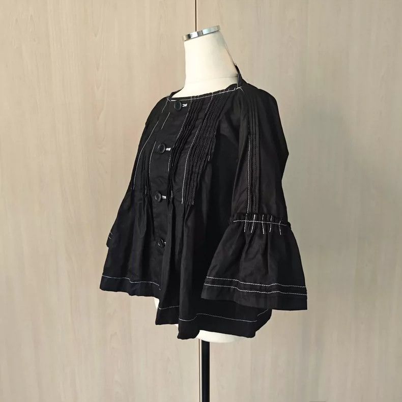 Comme des Garcons Comme Des Garcons Black open-line organ pleated trumpet sl Size M / US 6-8 / IT 42-44 - 5 Thumbnail
