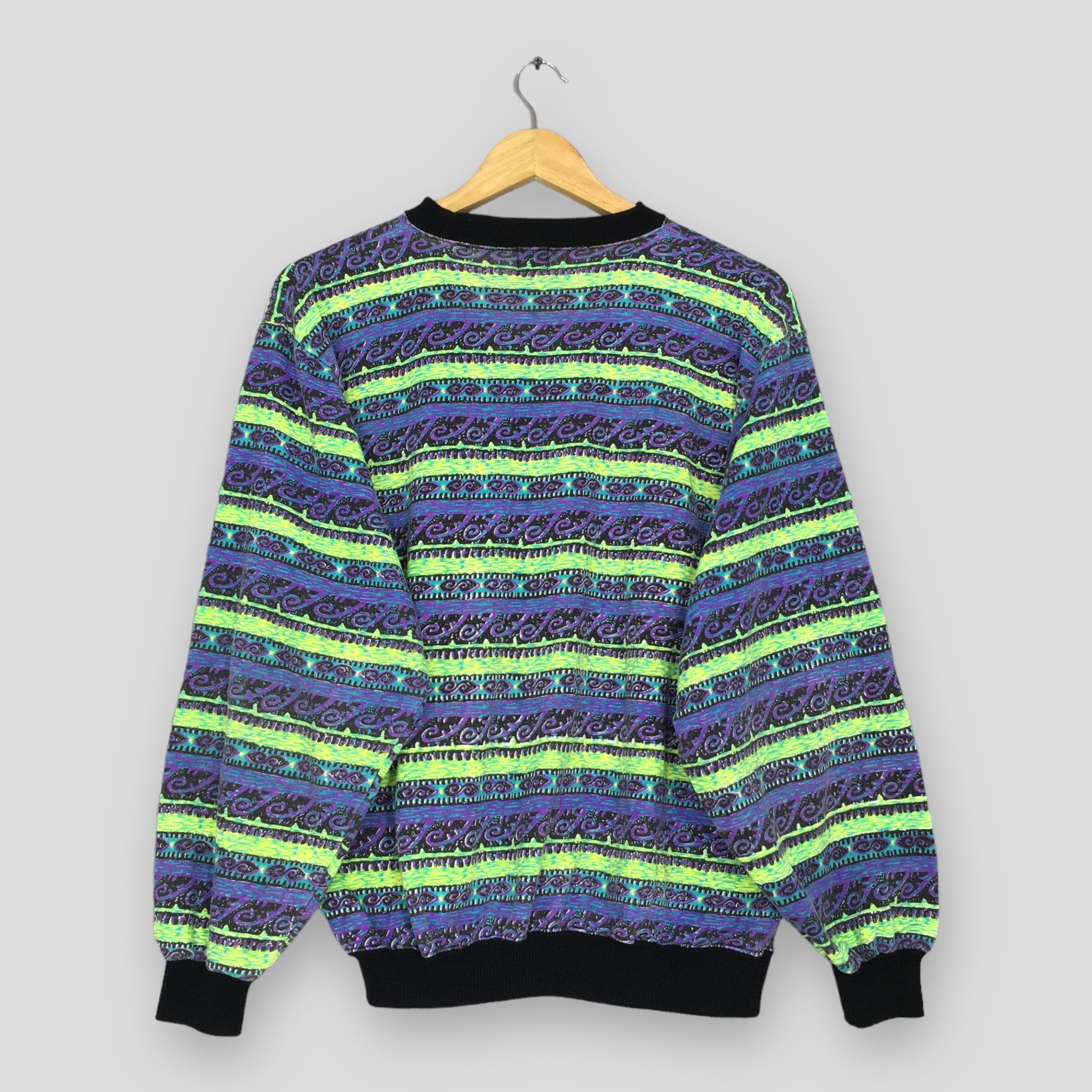 Vintage Vintage Local Masters Abstract Native Striped Sweatshirt M Size US M / EU 48-50 / 2 - 7 Thumbnail
