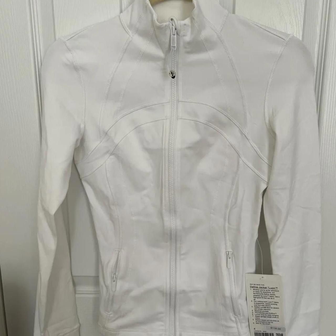 Lululemon Lululemon Define Jacket Luon White Size L / US 10 / IT 46 - 4 Thumbnail