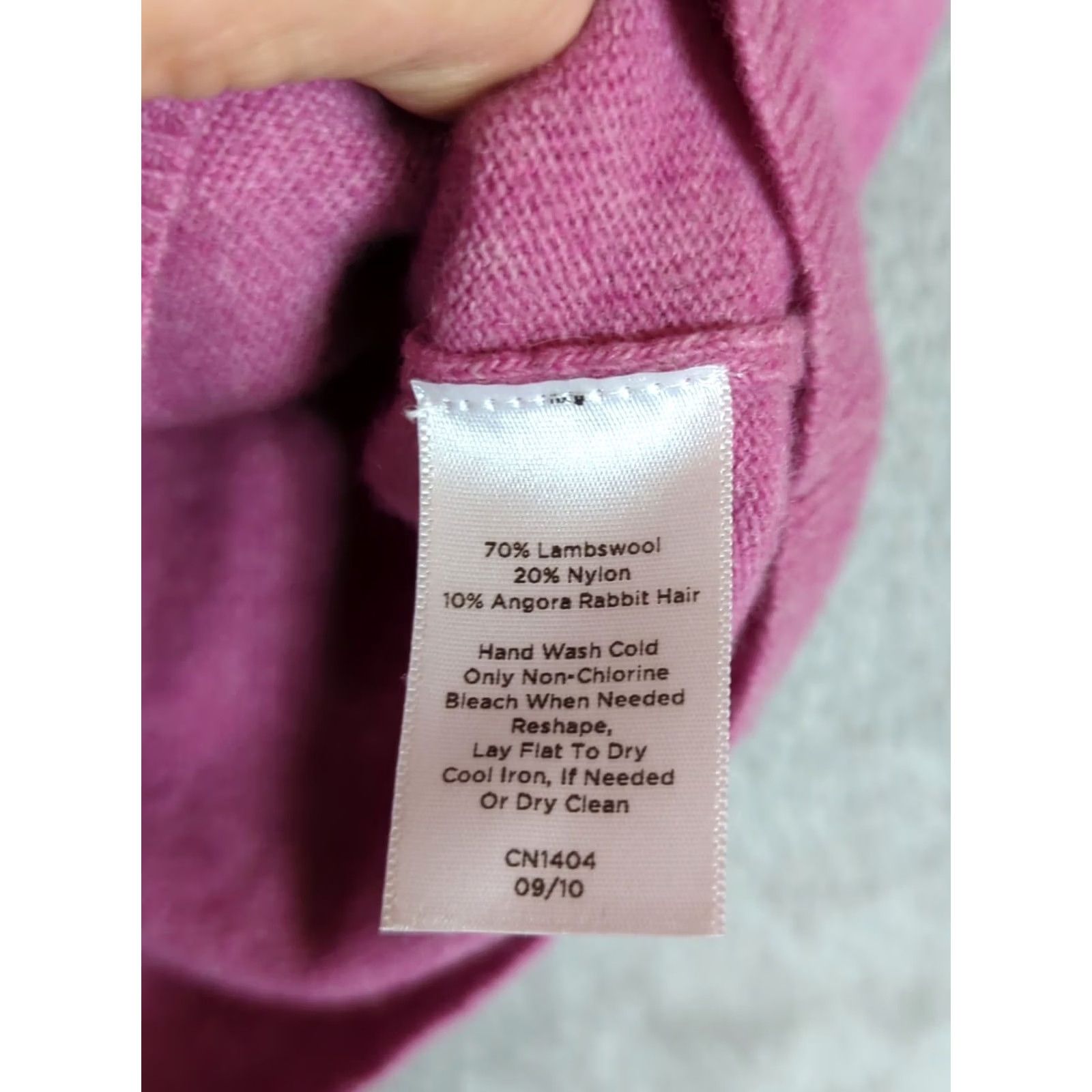 Talbots Talbots Sweater Cardigan Lightweight Lambswool Angora Blend Rose Pink Women's S Size S / US 4 / IT 40 - 4 Thumbnail