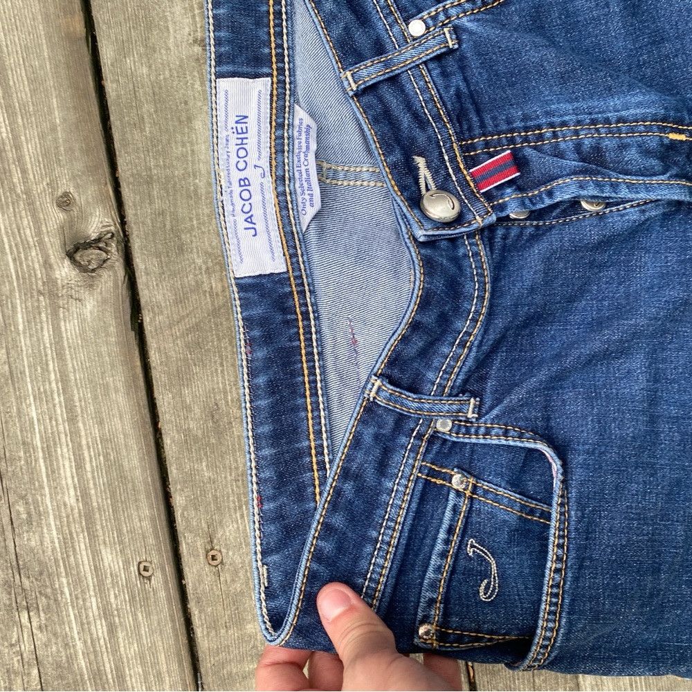 Jacob Cohen Vintage Jacob Cohen Jeans Size 34 Blue Designer Denim Size US 34 / EU 50 - 7 Thumbnail