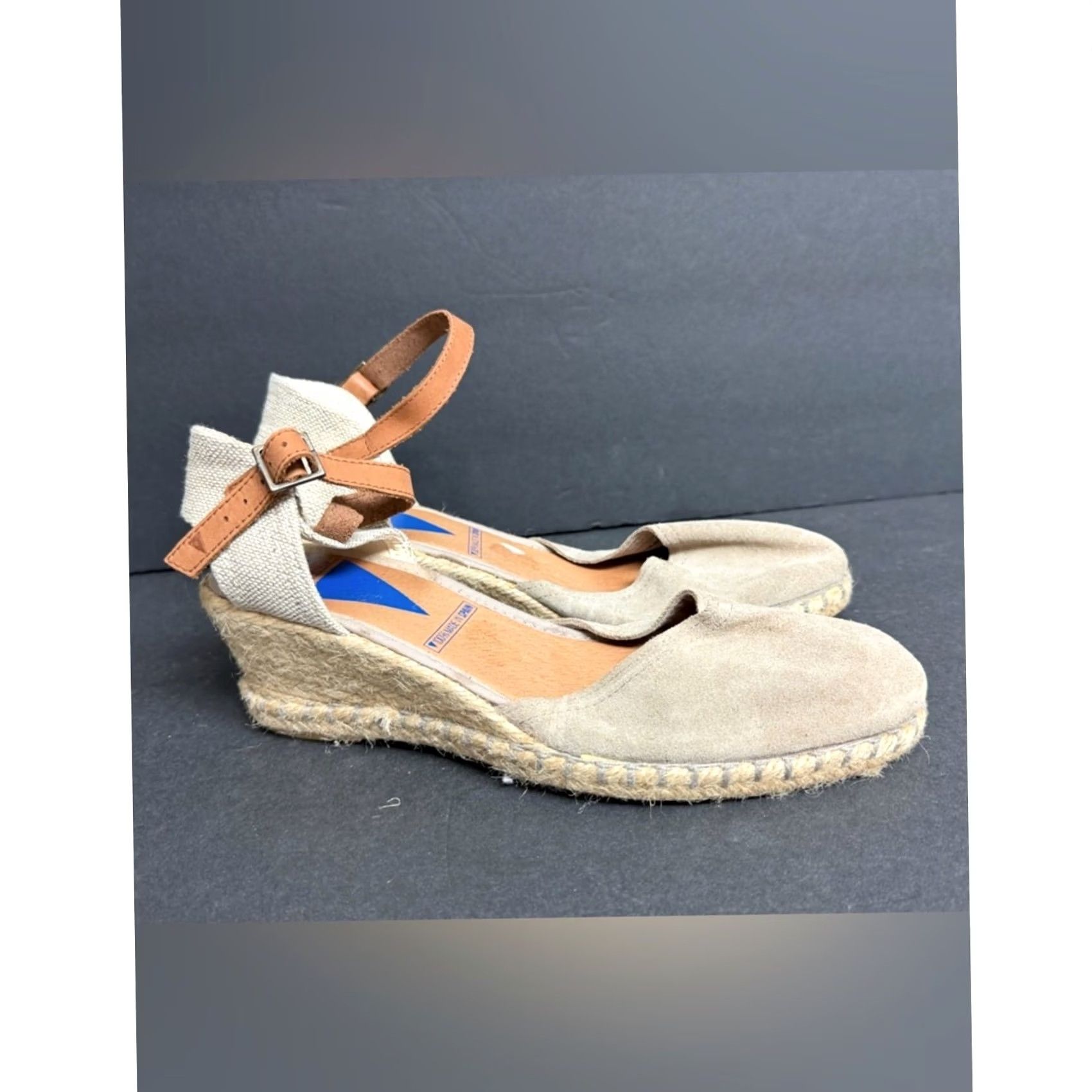 Vintage Verbenas Malena Espadrille Wedge Sandals Size 39 US 8 Spain Women’s Size US 8 / IT 38 - 2 Thumbnail