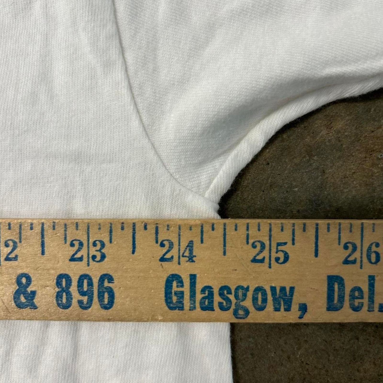Hanes VTG White Hanes Beefy T-shirt with Real Men Drive Trucks Size US XXL / EU 58 / 5 - 4 Thumbnail