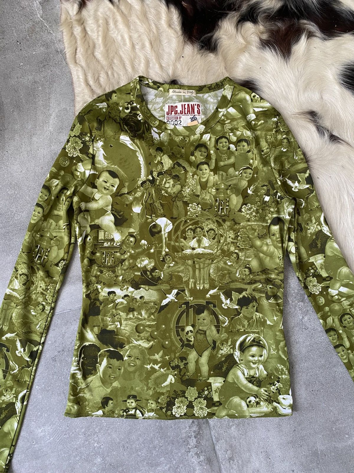 Jean Paul Gaultier Jean Paul Gaultier “chinese propaganda” long sleeve Size L / US 10 / IT 46 - 2 Thumbnail
