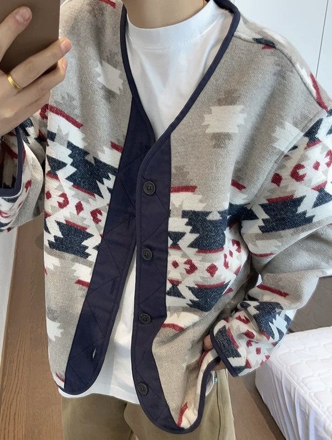 Japanese Brand × Vintage Retro fashion colourful bohemian design jacket Size US XXL / EU 58 / 5 - 1 Thumbnail