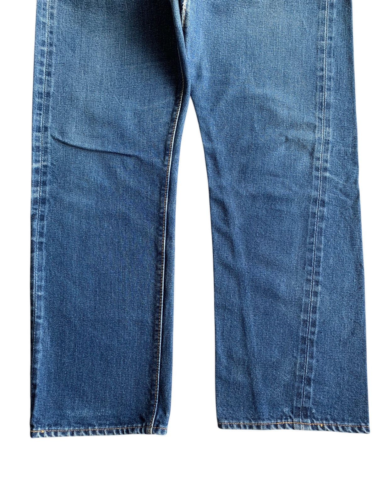 Japanese Brand × RESOLUTE × Vintage VINTAGE RESOLUTE 710 SELVEDGE BUTTON FLY DISTRESSED DENIM Size US 30 / EU 46 - 7 Thumbnail
