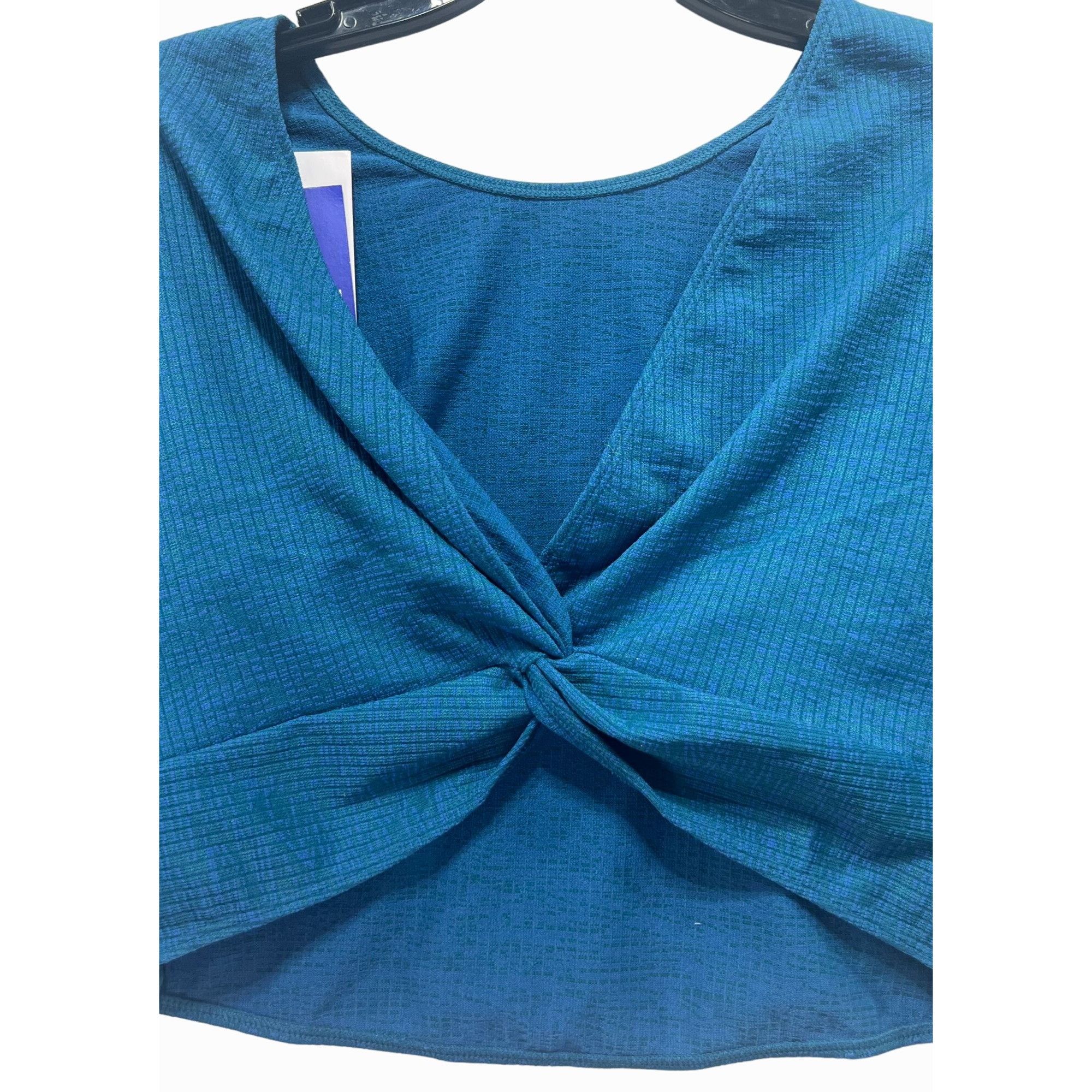 Other JoyLab - Women's Wear 2 Ways Long Sleeve Crop Top - Blue - X Size XXL / US 16-18 / IT 52-54 - 14 Thumbnail