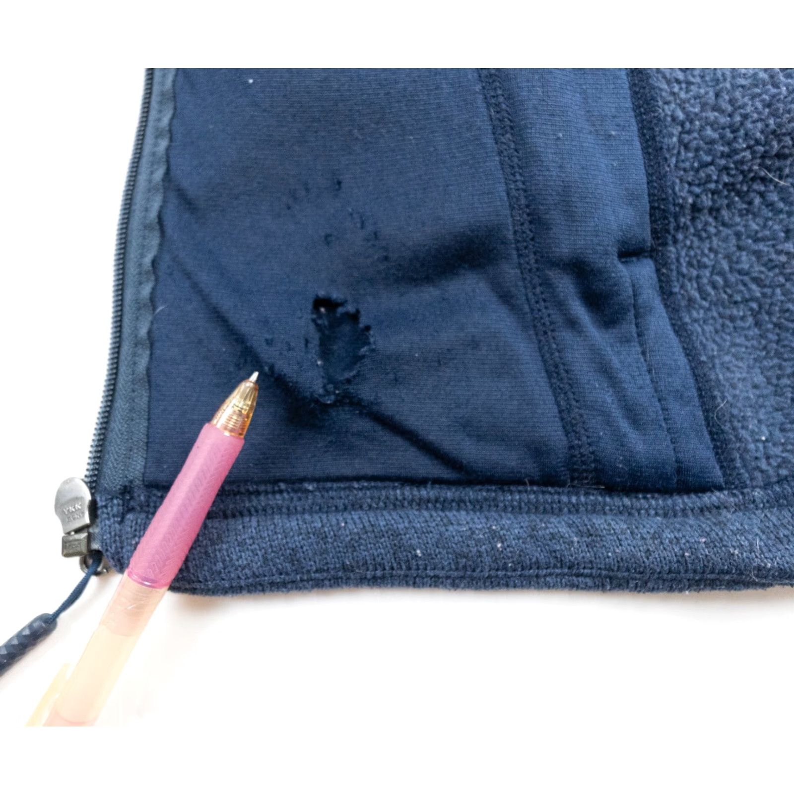 The North Face The North Face Women's Jacket Small Blue Fleece Full Zip Casual Outdoor Logo Embroidered Womens Size S / US 4 / IT 40 - 7 Thumbnail