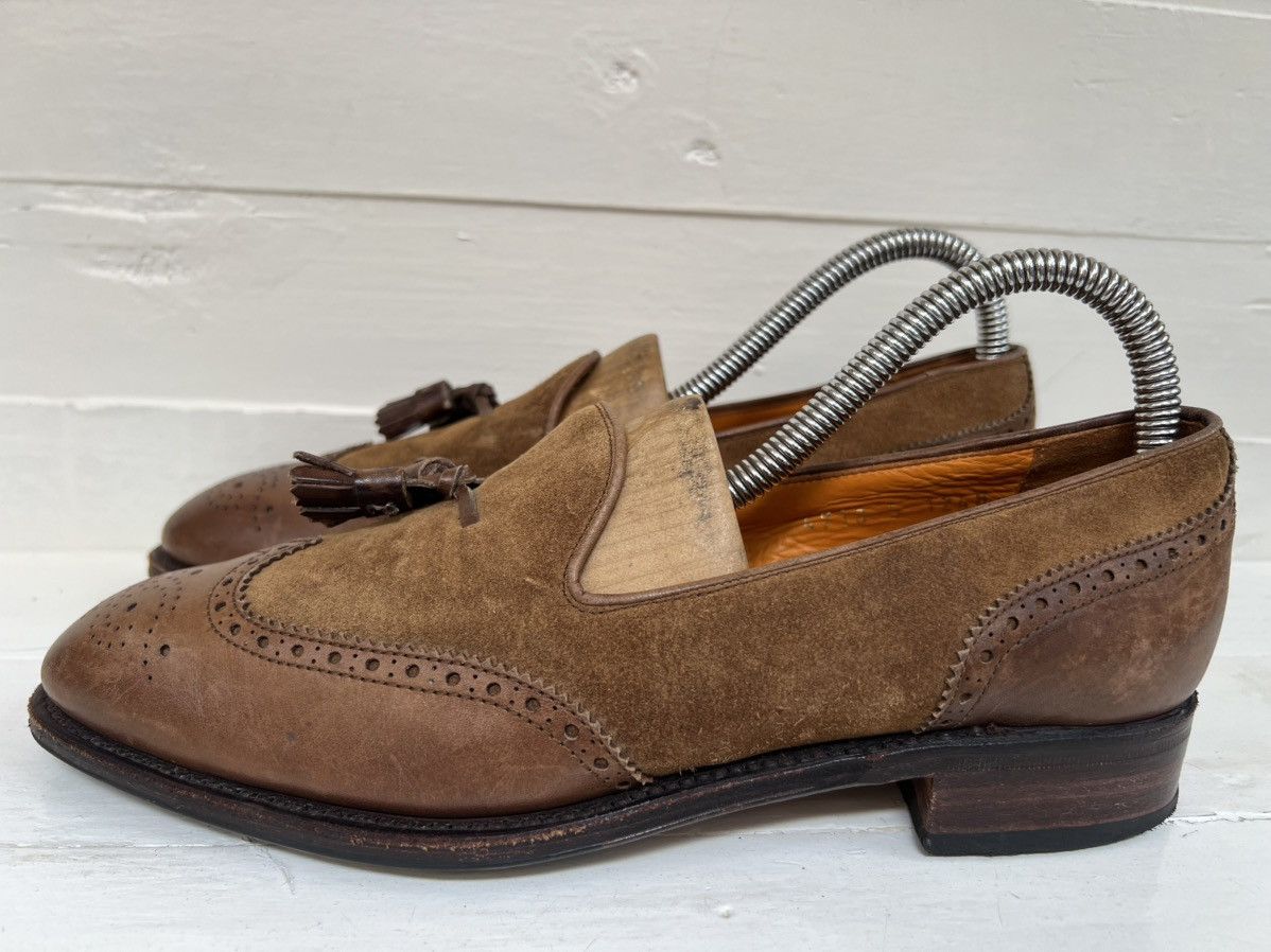 Carmina Carmina Shoemaker Brown Tassel Loafers 4710 Women Shoes Size US 7 / IT 37 - 4 Thumbnail