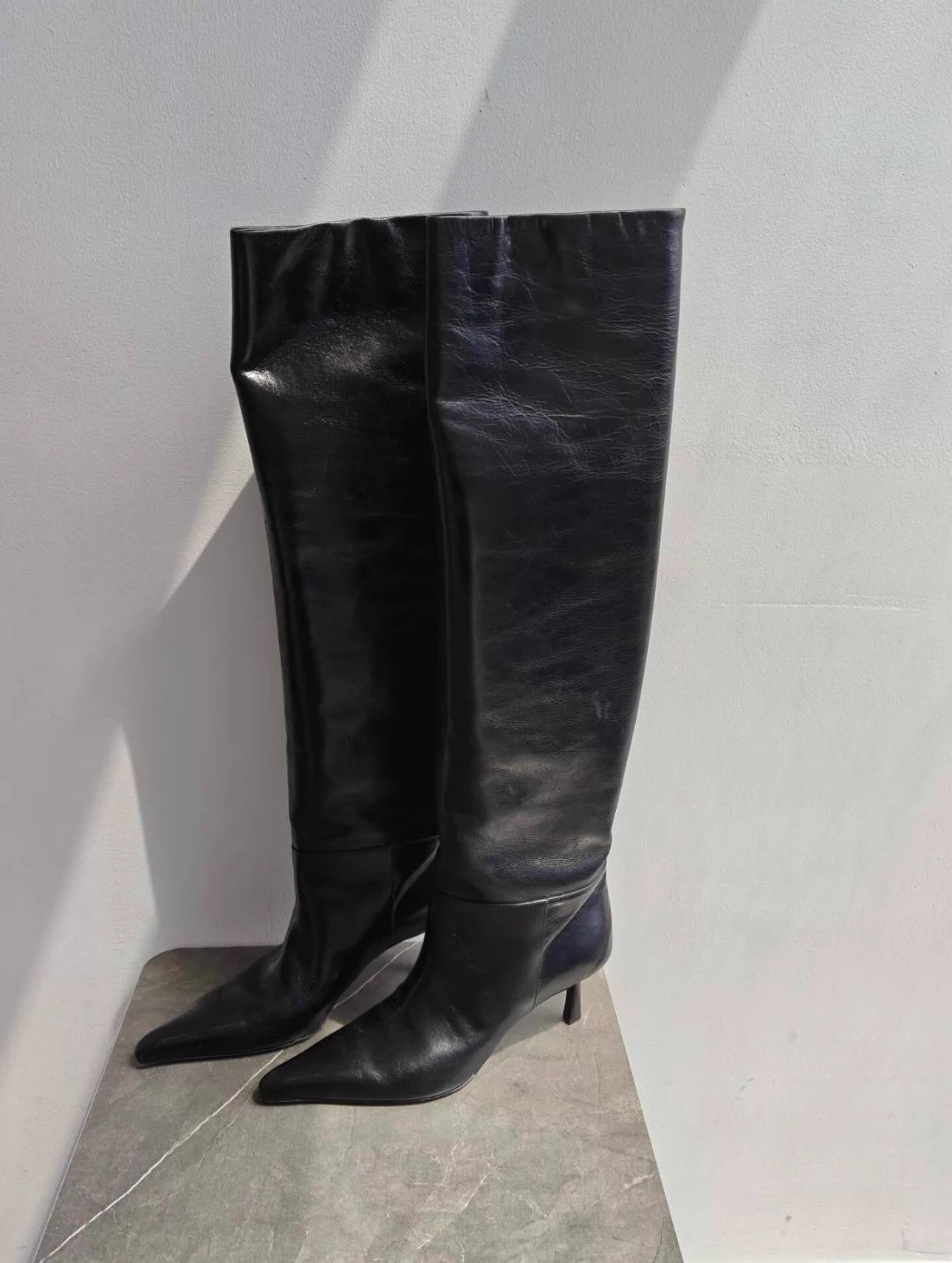 Alexander Wang Alexander Wang Pointed Toe Knee-High Boots 37 New Size US 6.5 / IT 36.5 - 1 Thumbnail
