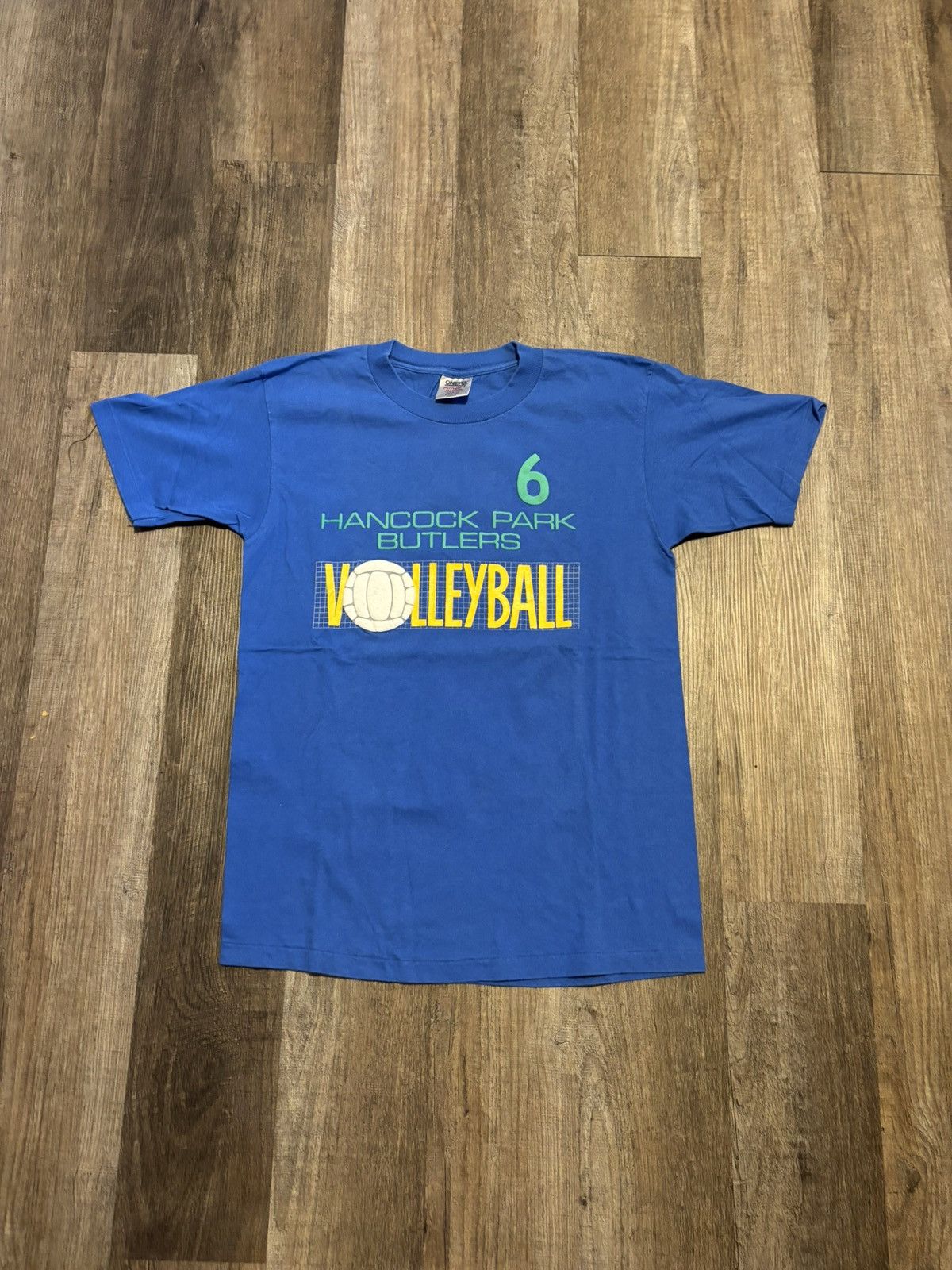 Hanes Vintage Hancock Park Volleyball Single Stitch Tee Size US L / EU 52-54 / 3 - 1 Thumbnail