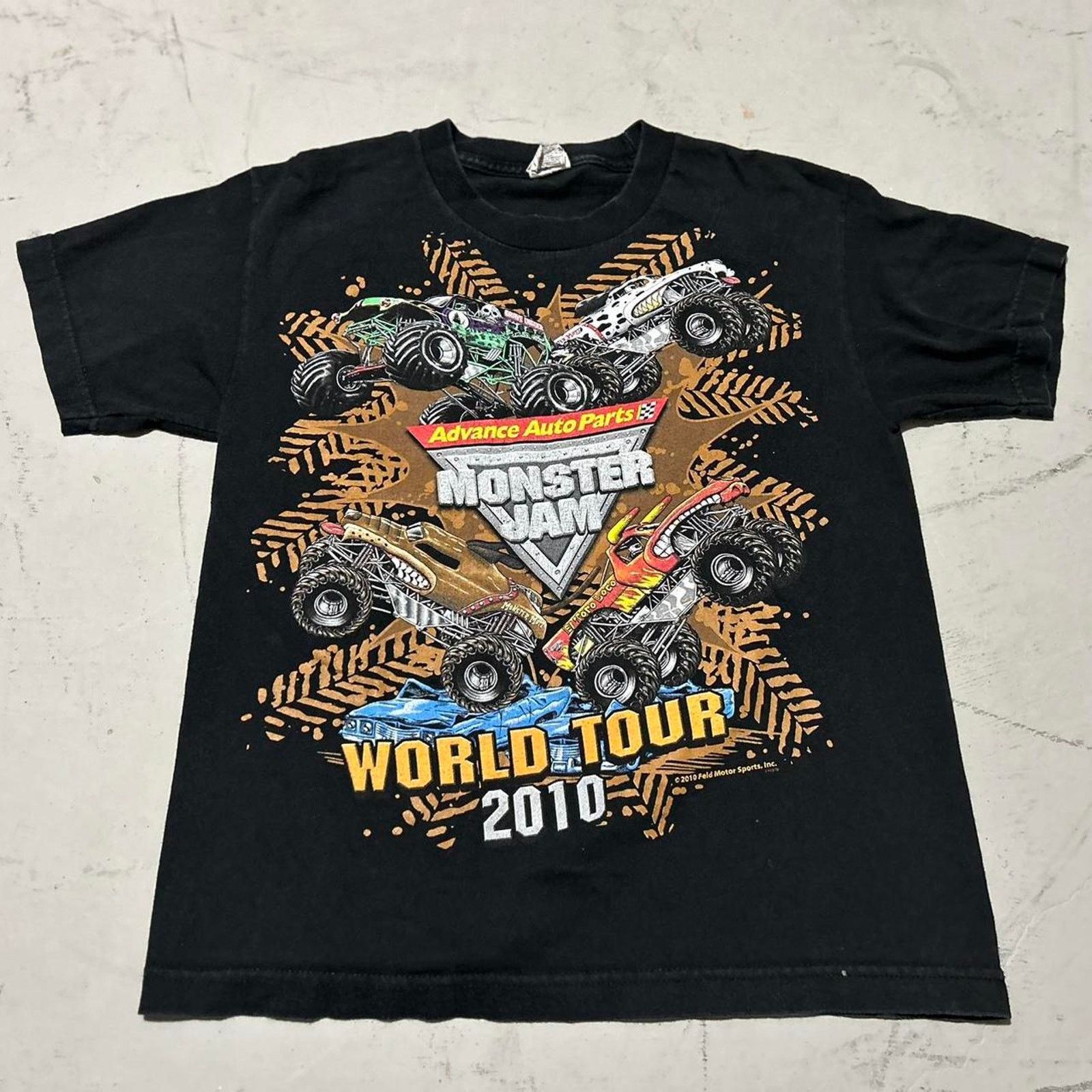 Other **Vintage 2010 Feld Motor Sports Monster Jam T-Shirt - Black Size US XS / EU 42 / 0 - 1 Thumbnail