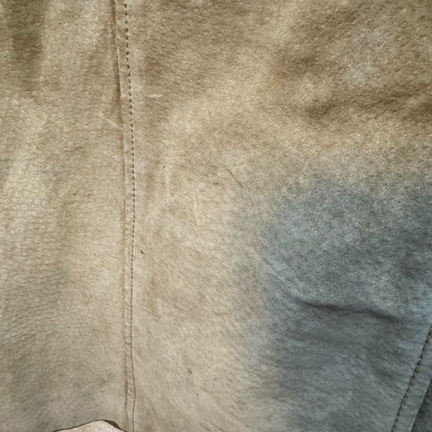 Vintage VINTAGE Leather Jacket Trench Coat Jacket Beige Khaki Tan Long Midi S Small Medium Beige Size S / US 4 / IT 40 - 7 Thumbnail