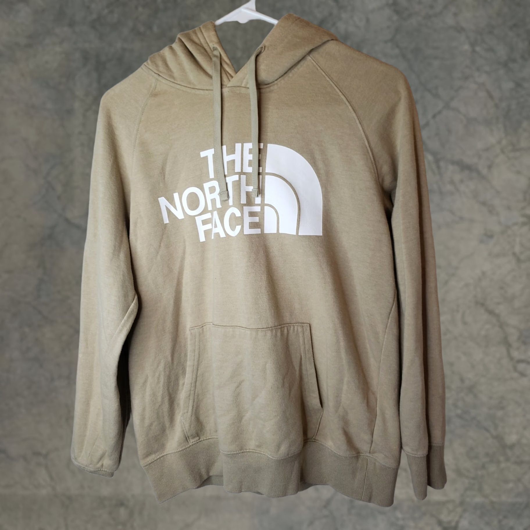 The North Face The North Face Hoodie Jacket Women Large Beige Pullover Casual Workwear Outdoors Hiking Camping Size L / US 10 / IT 46 - 1 Thumbnail