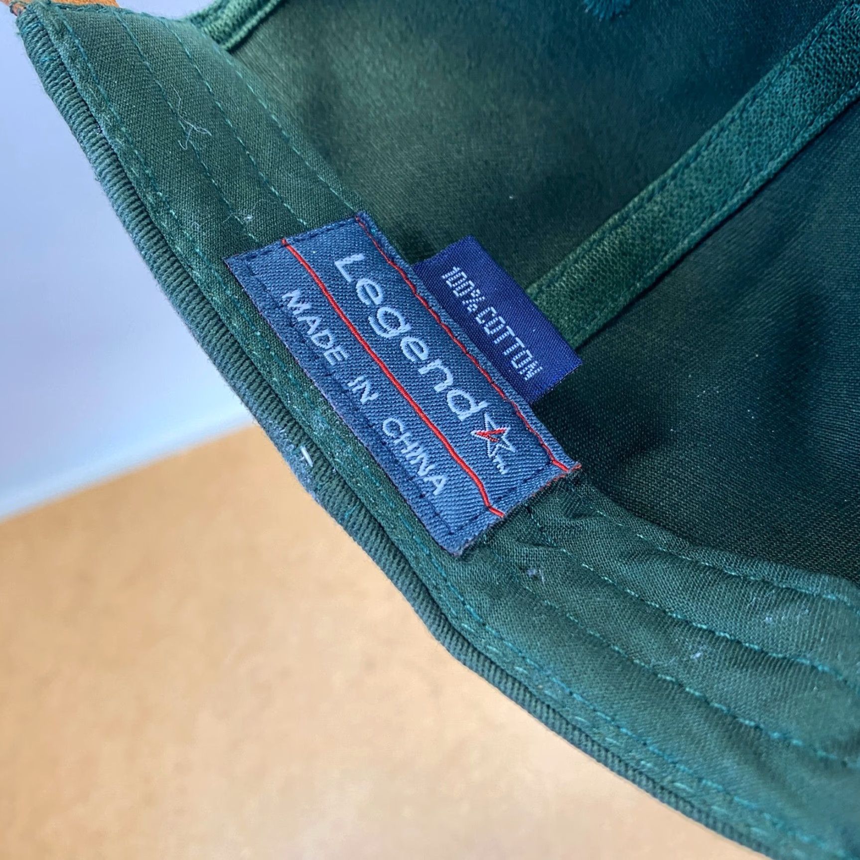 Vintage VINTAGE Campbell’s Seeds Brand Leather Strapback Dad Hat Green Legend FAST Size ONE SIZE - 8 Thumbnail