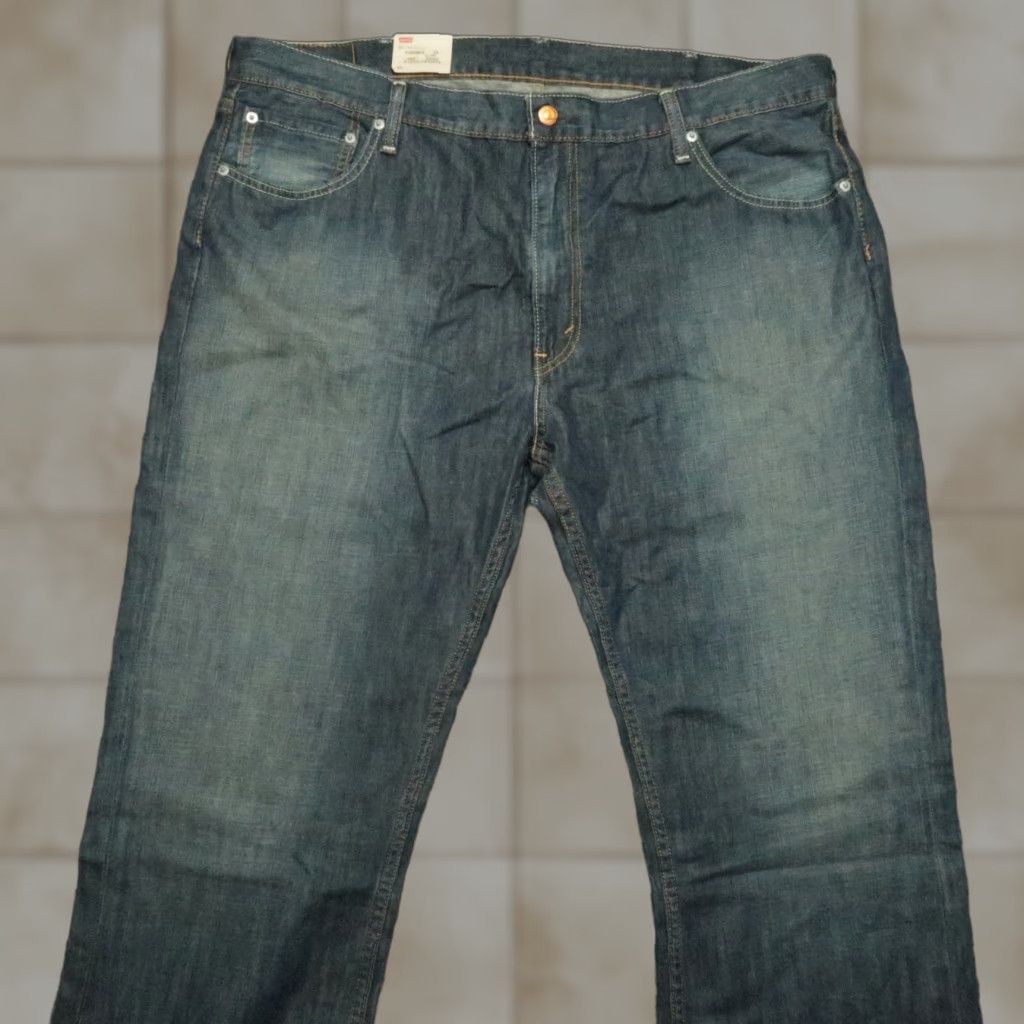 Levi's Levi's Jeans Mens 42x32 527 Slim Bootcut 5-Pocket Denim Blue Cotton Jeans Regular Size US 42 / EU 58 - 1 Thumbnail