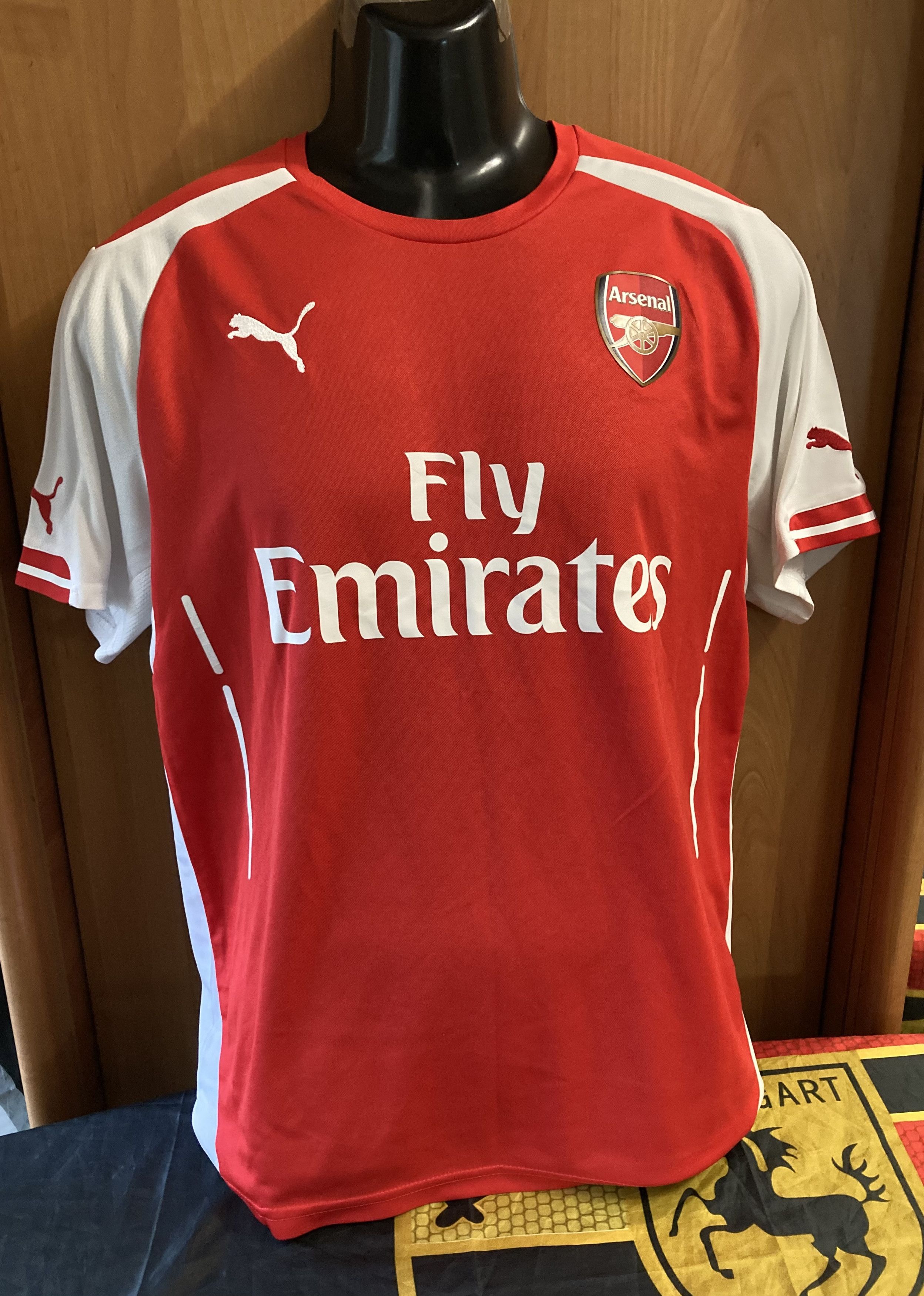Puma Arsenal Puma 2014-15 Home Jersey Bushnell #7 Size US L / EU 52-54 / 3 - 1 Thumbnail