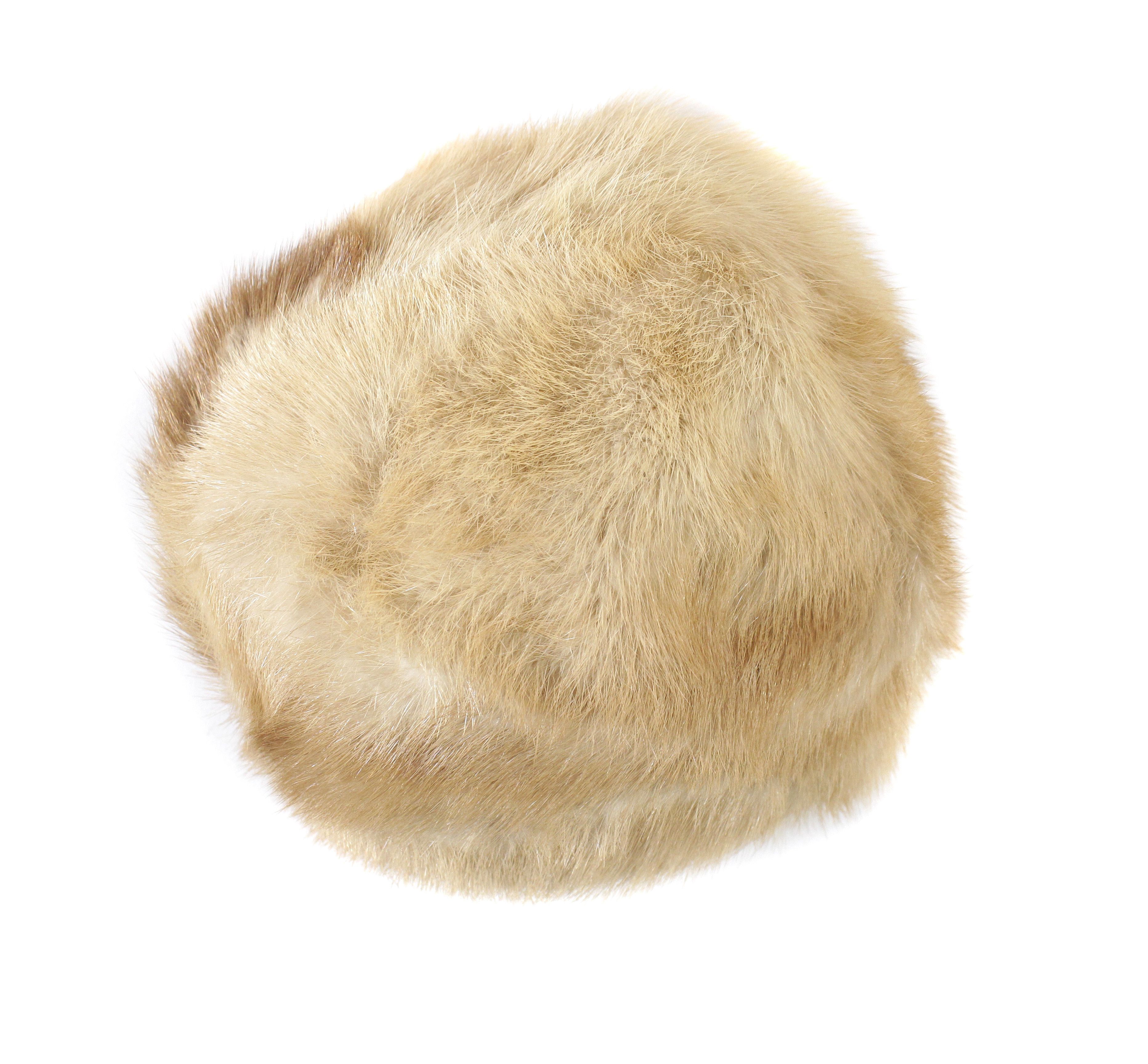 Vintage 1976 Soviet Fur Hat Size ONE SIZE - 4 Thumbnail