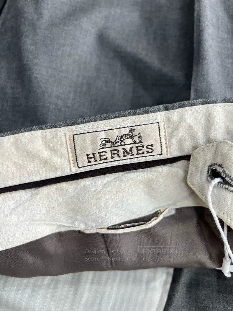 Hermes Hermes Wool Casual Pants Size US 34 / EU 50 - 3 Thumbnail