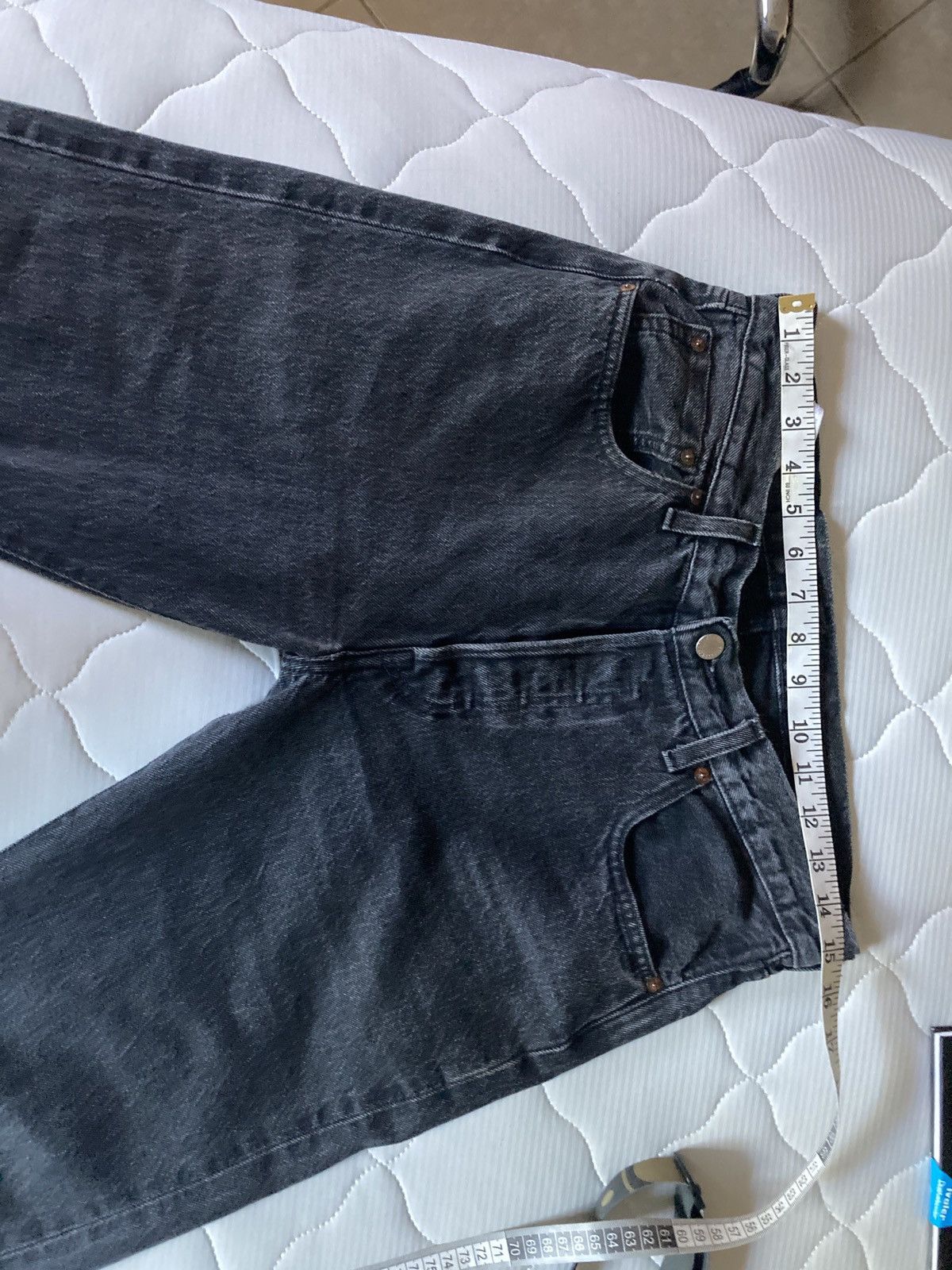 Levi's Levis Made & Crafted 501 Black Stonewash jeans Size US 32 / EU 48 - 7 Thumbnail