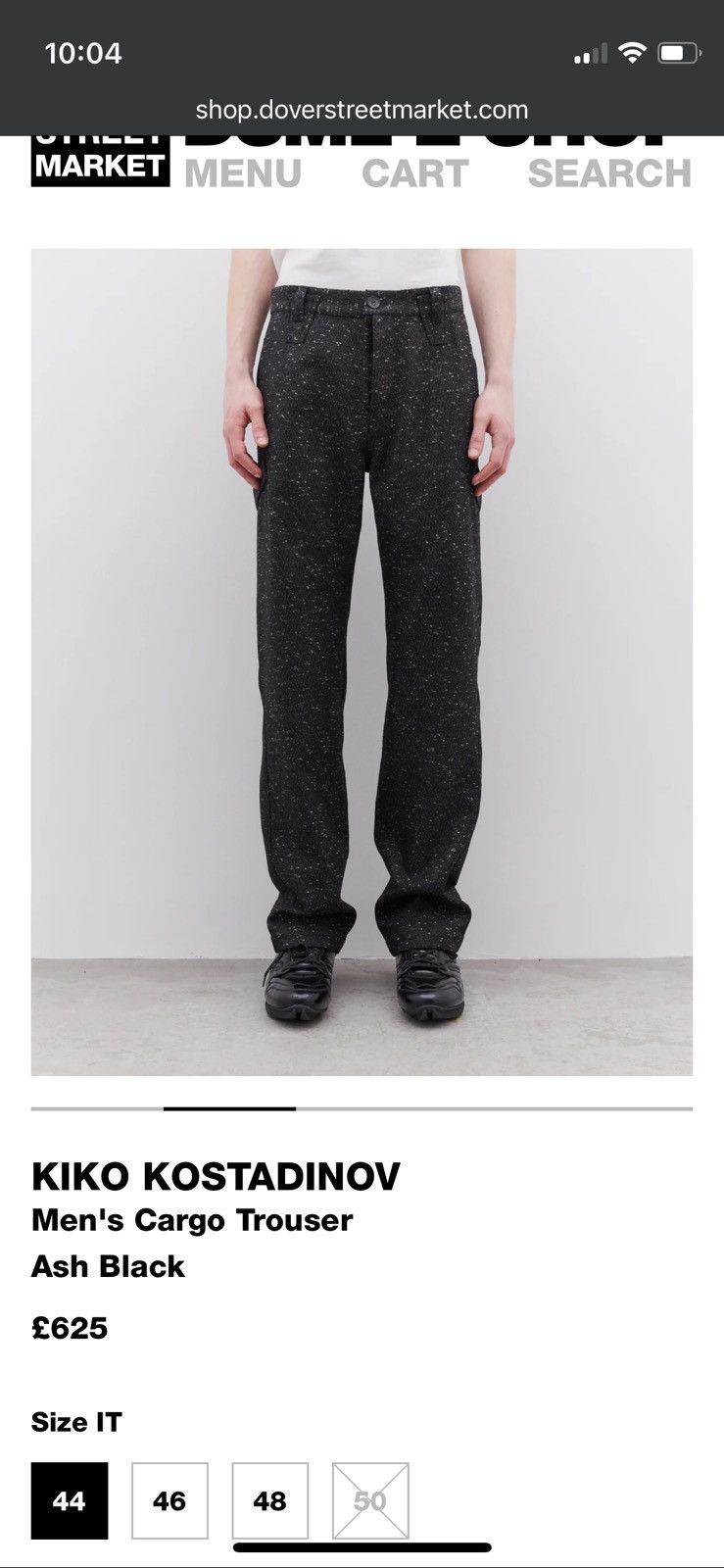 Kiko Kostadinov Kiko kostadinov zafar cargo pants (44) Size US 30 / EU 46 - 1 Preview