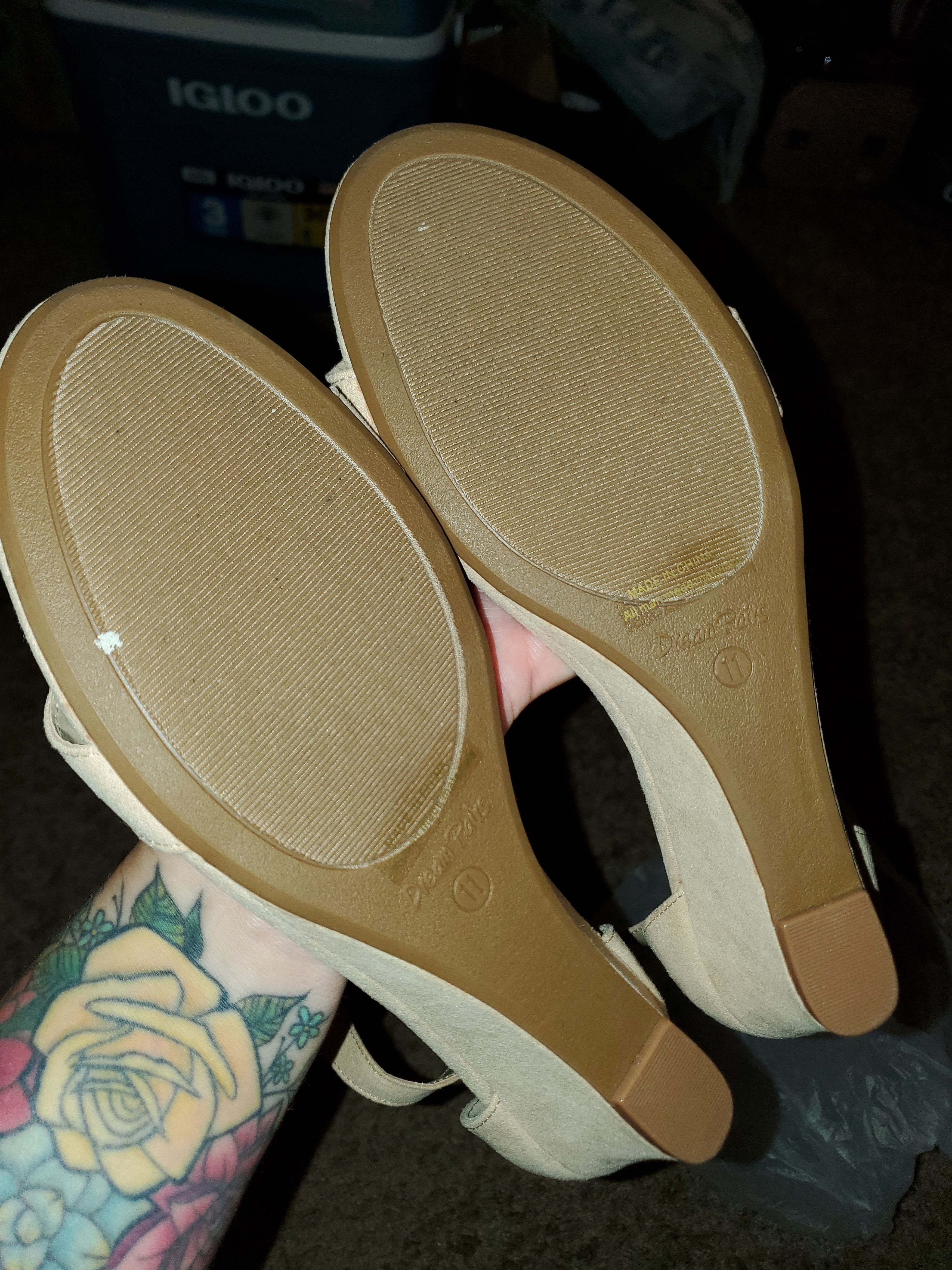 Other Dream Pairs beige wedge sandals-size 11 Size US 11 / IT 41 - 2 Thumbnail