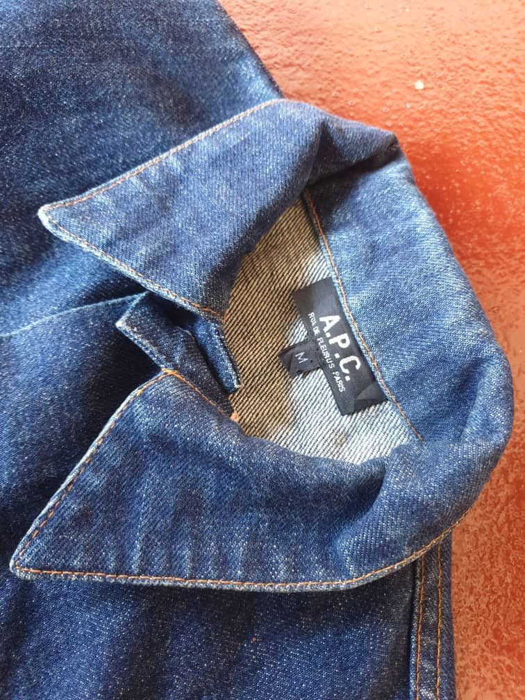 A.P.C. 💥APC Japanese brand type 2 denim jacket Size US S / EU 44-46 / 1 - 6 Thumbnail