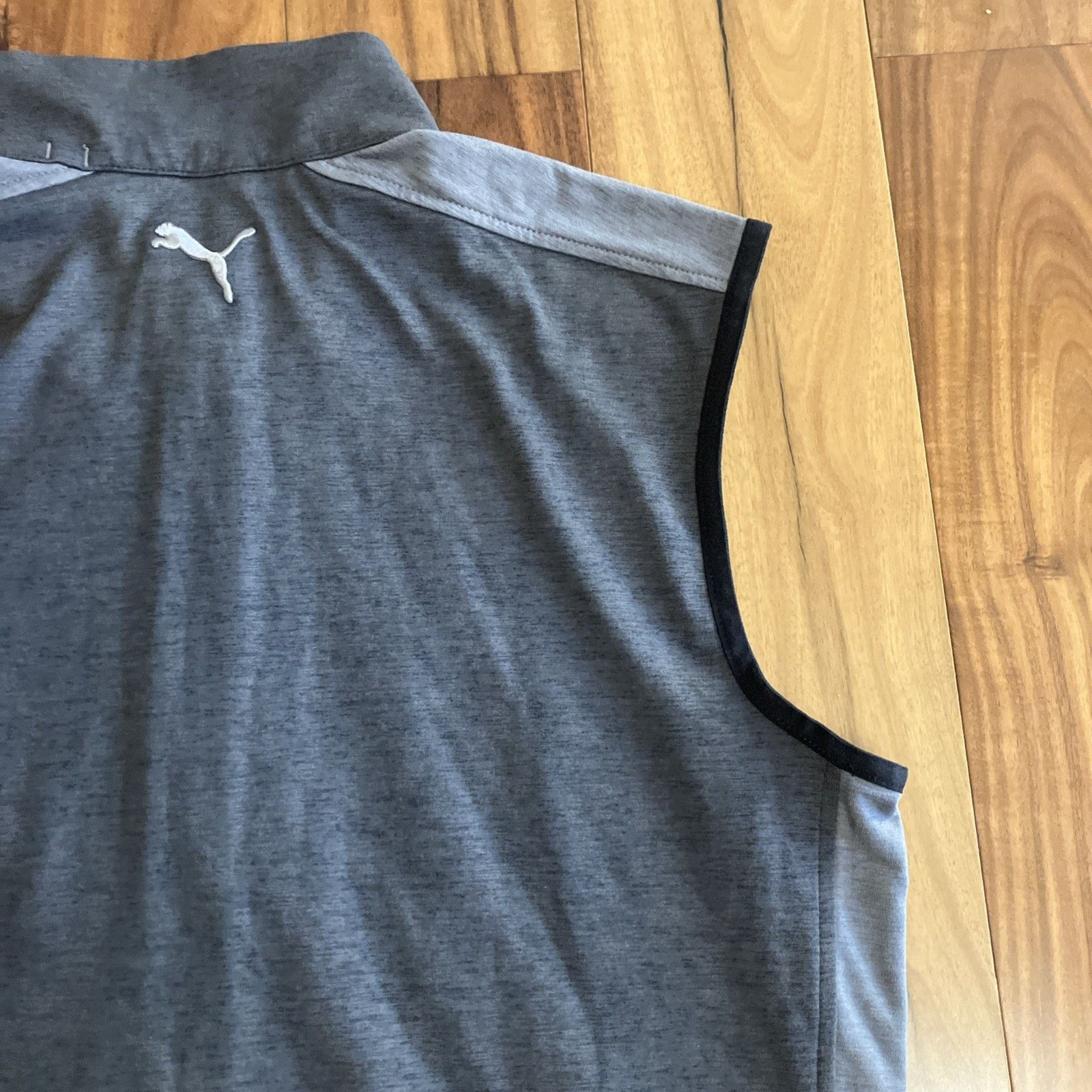 Puma Puma Golf Men's Cloudspun Twilight Stretch Vest Gray Medium Size US M / EU 48-50 / 2 - 21 Thumbnail
