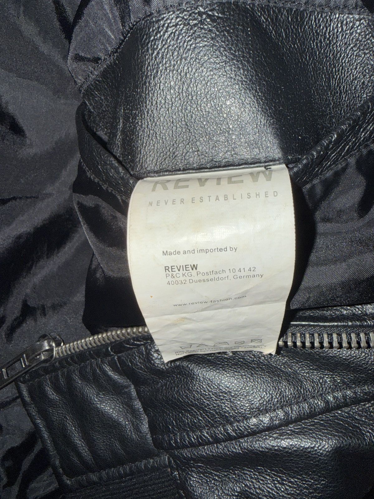 Vintage vintage review pig leather jacket Size US M / EU 48-50 / 2 - 6 Thumbnail