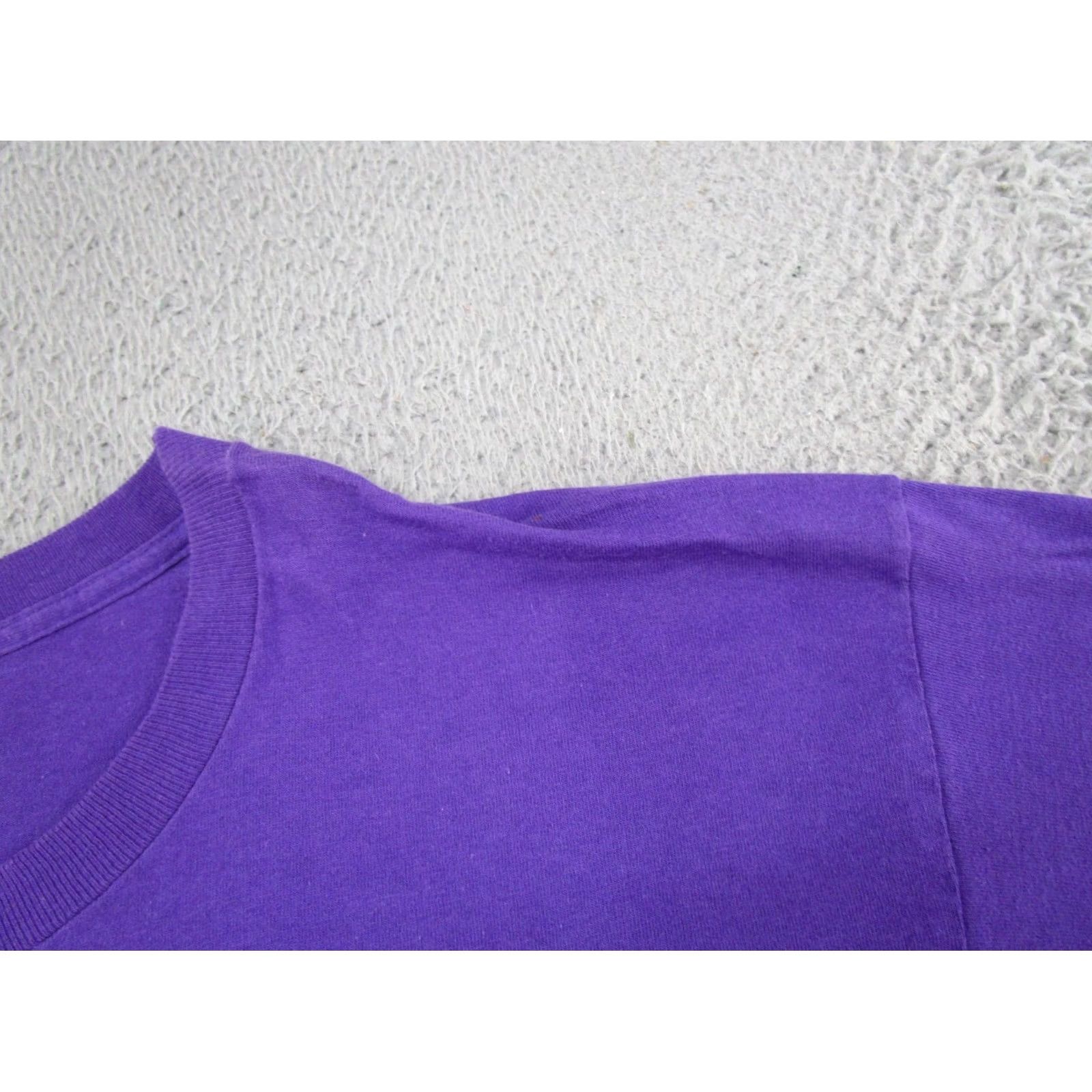 Fruit Of The Loom VTG 90s San Diego Ca. Single Stitch Marry Go Round Horse Shirt Adult XL Purple Cotton Fruit of the Loom 90s Theme Mens Shirt Size US XL / EU 56 / 4 - 4 Thumbnail
