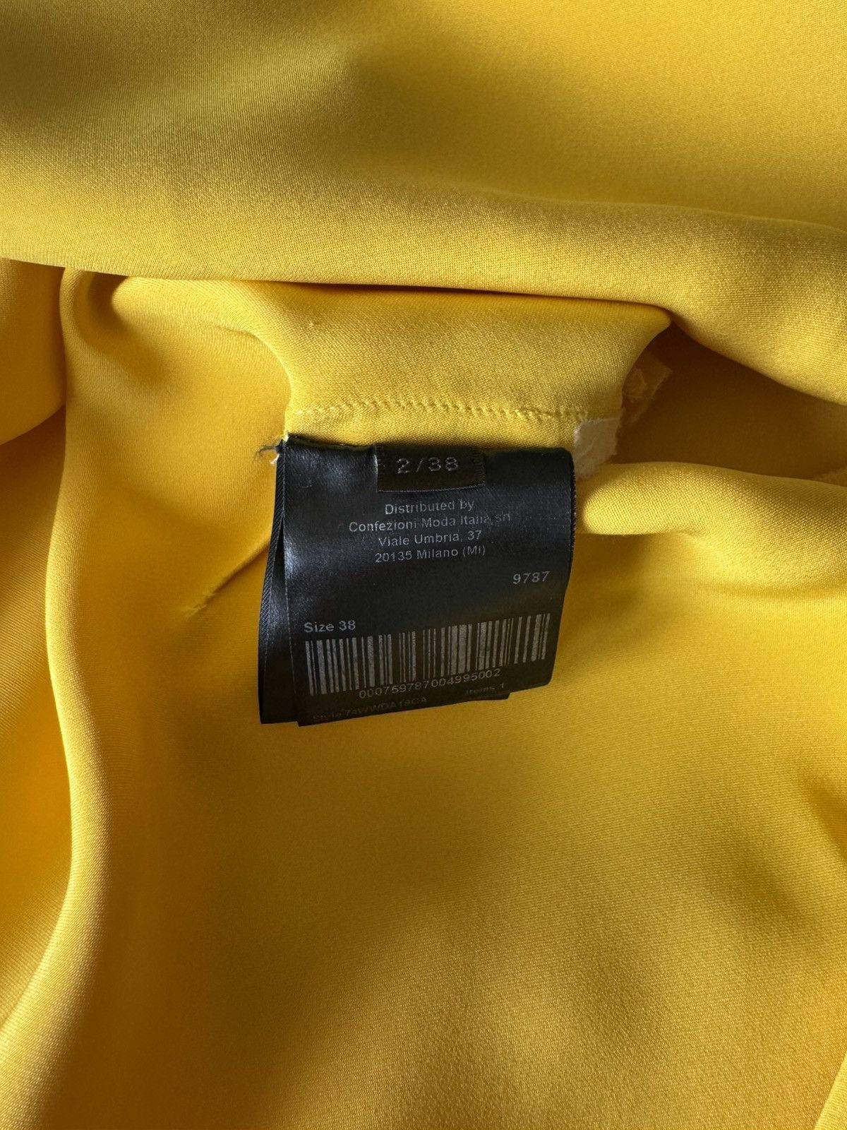 Calvin Klein 205W39NYC × Raf Simons Raf era Calvin Klein bias cut long sleeve silk gown Size XS / US 0-2 / IT 36-38 - 11 Thumbnail