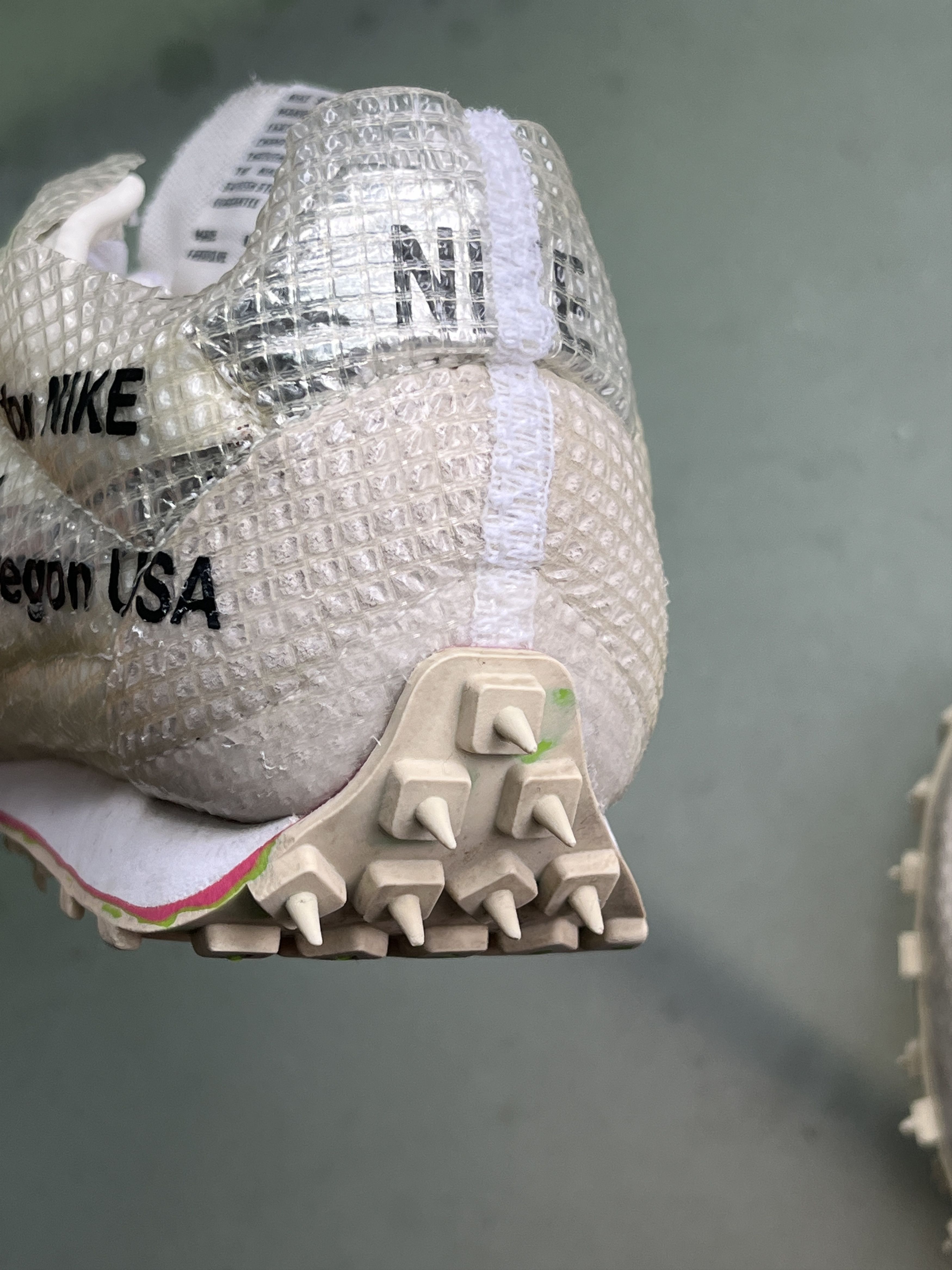 Off-White Nike X Off-White Waffle Racer SP “Electric Green” Size EU 39 Size US 8 / IT 38 - 2 Thumbnail