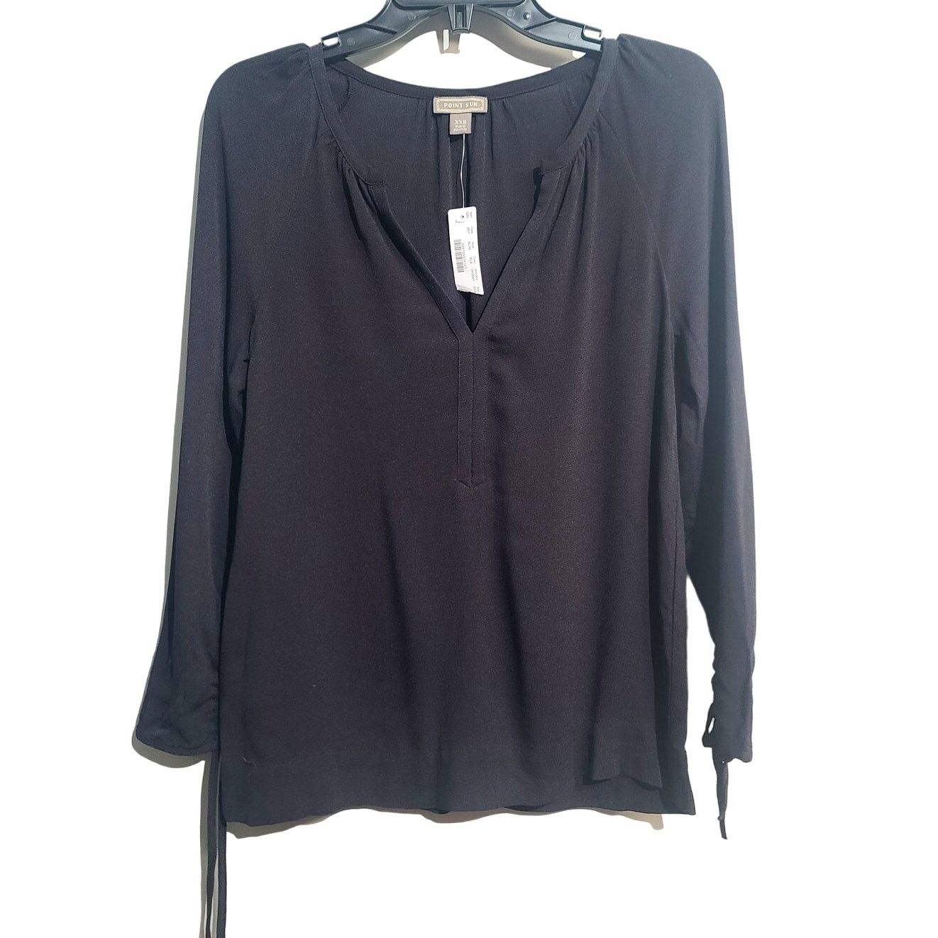 J.Crew J. Crew Point Sur drapey open V-neck top NWT Size XXS / US 00 / IT 34 - 1 Thumbnail