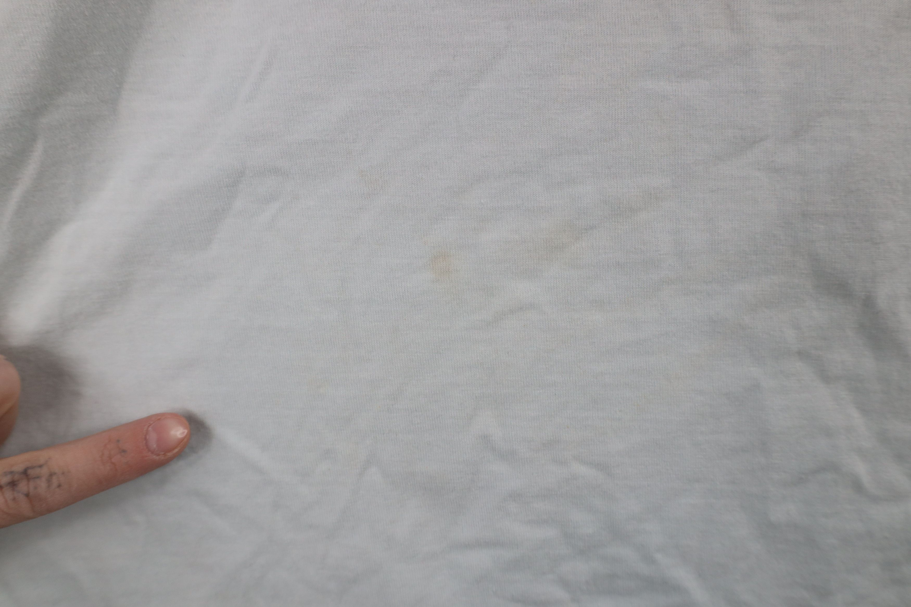 Vintage Vintage 90s Streetwear Long Sleeve T-Shirt Light Blue Size US XXL / EU 58 / 5 - 6 Thumbnail