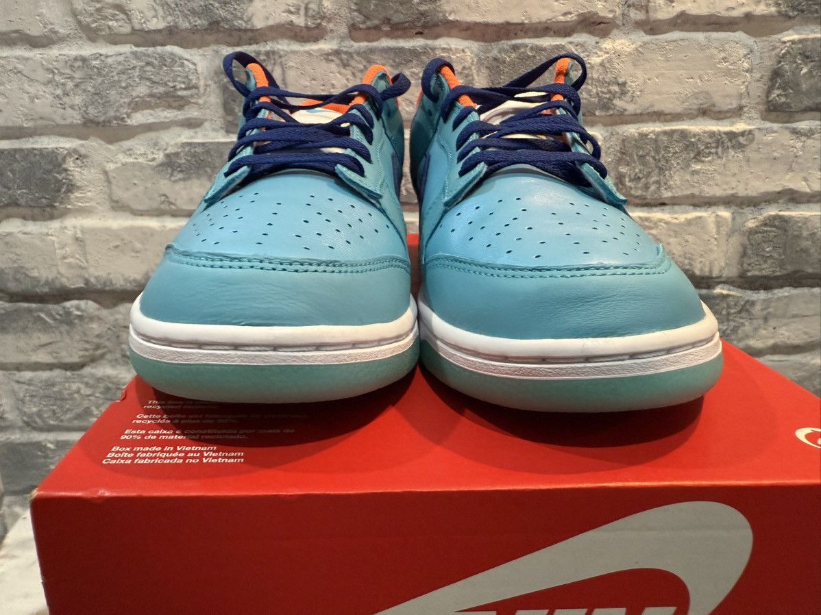 Nike Nike Dunk Low SE Baltic Blue Total Orange Size 10 HQ1538-416 Size US 10 / EU 43 - 2 Thumbnail