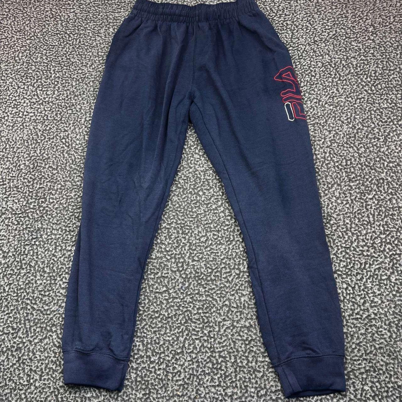 Fila Fila Sweatpants Men L Drawstring Pocket Outdoor 29x30 Size US 29 - 1 Thumbnail