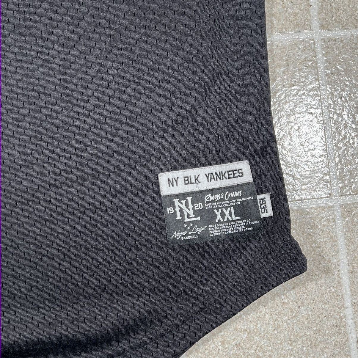 Other New York Black Yankees Jersey 2XL Negro League Baseball Size US XXL / EU 58 / 5 - 3 Thumbnail