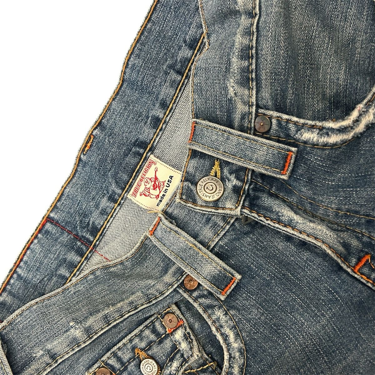 True Religion True Religion Joey Flare Denim Size 28" / US 6 / IT 42 - 2 Thumbnail