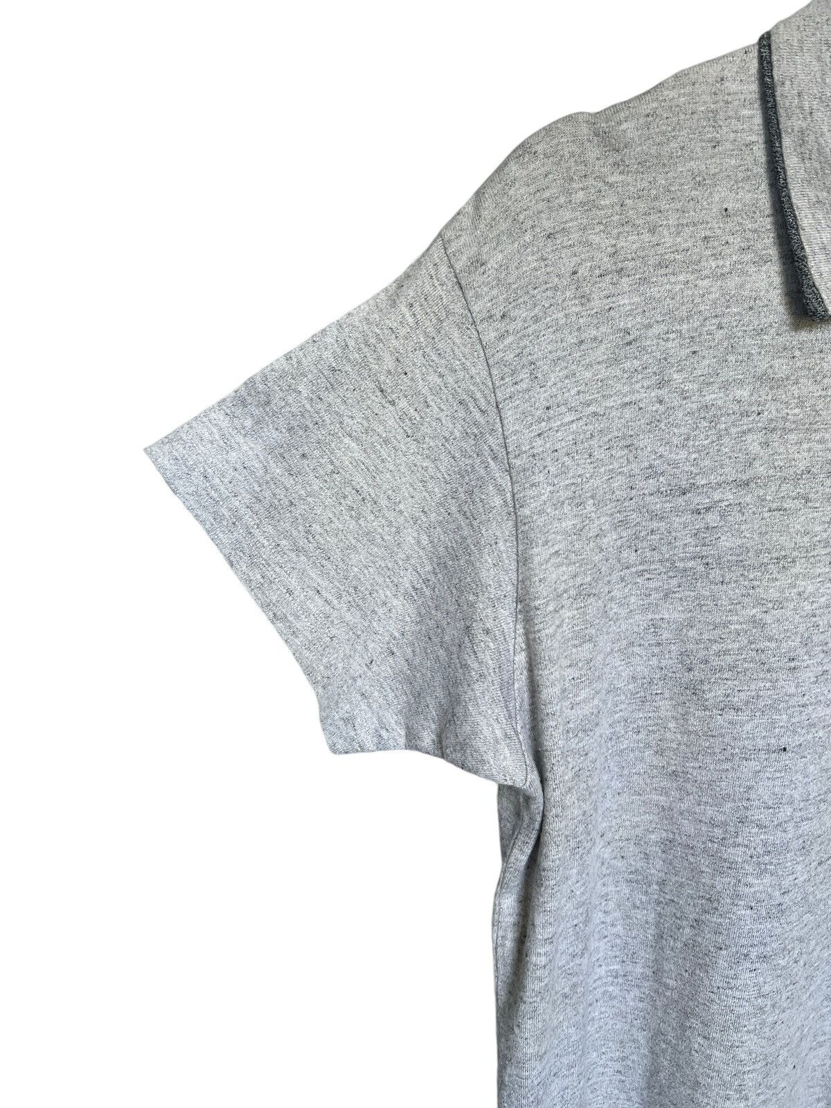 Yohji Yamamoto 1990 Yohji Yamamoto Pour Homme Gradient Polo Shirt Size US M / EU 48-50 / 2 - 5 Thumbnail