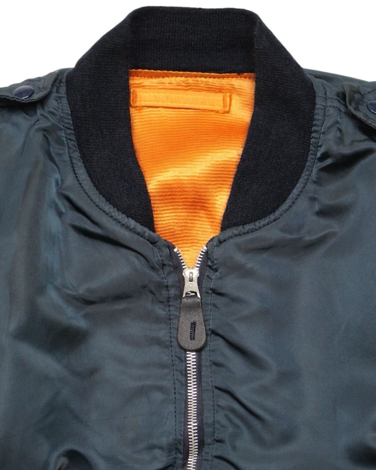 Alpha Industries 1980S ALPHA INDUSTRIES L-2B NAVY FLIGHT JACKET Size US XL / EU 56 / 4 - 3 Thumbnail
