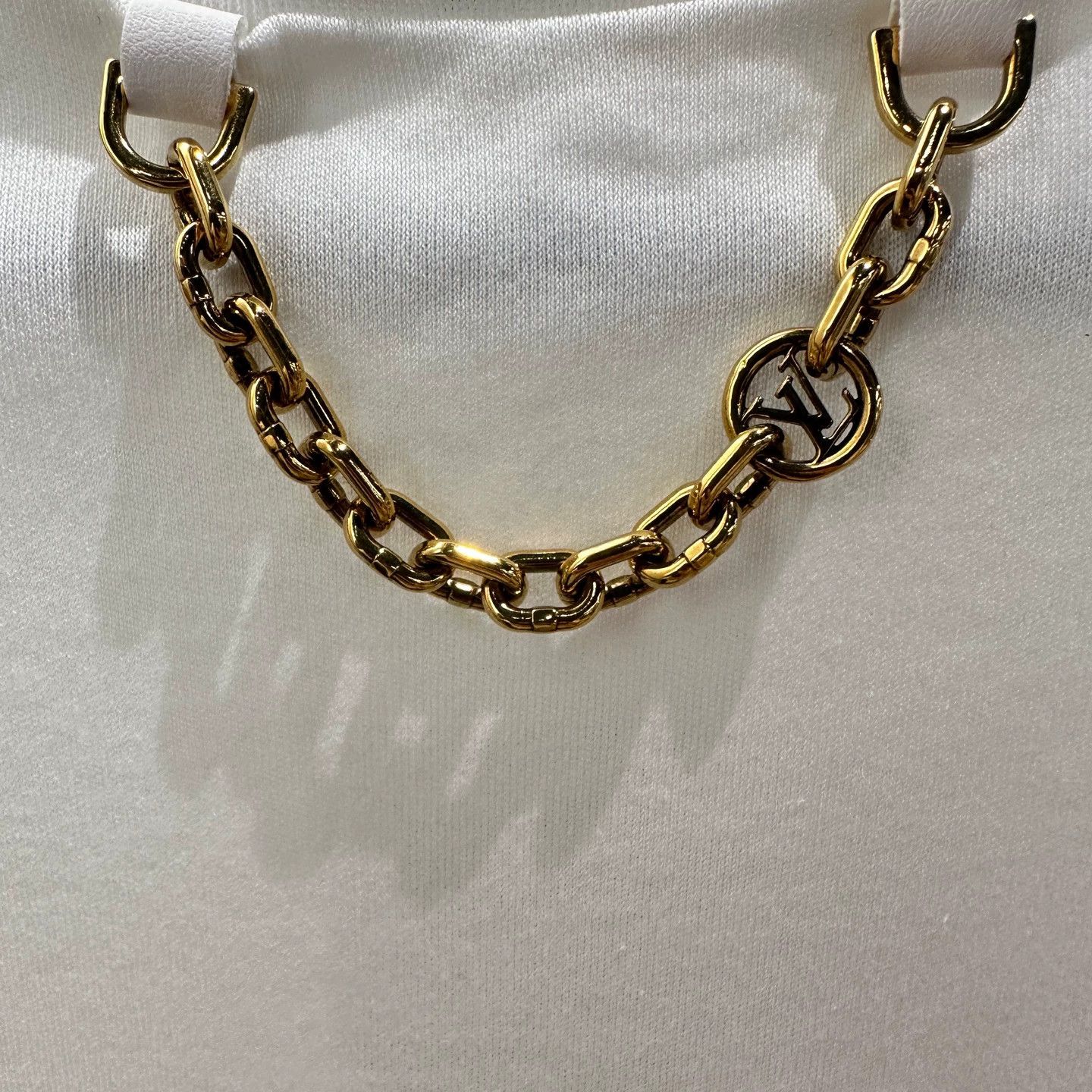 Louis Vuitton Louis Vuitton May890 chain s/s tee white women's xs Size XS / US 0-2 / IT 36-38 - 3 Thumbnail