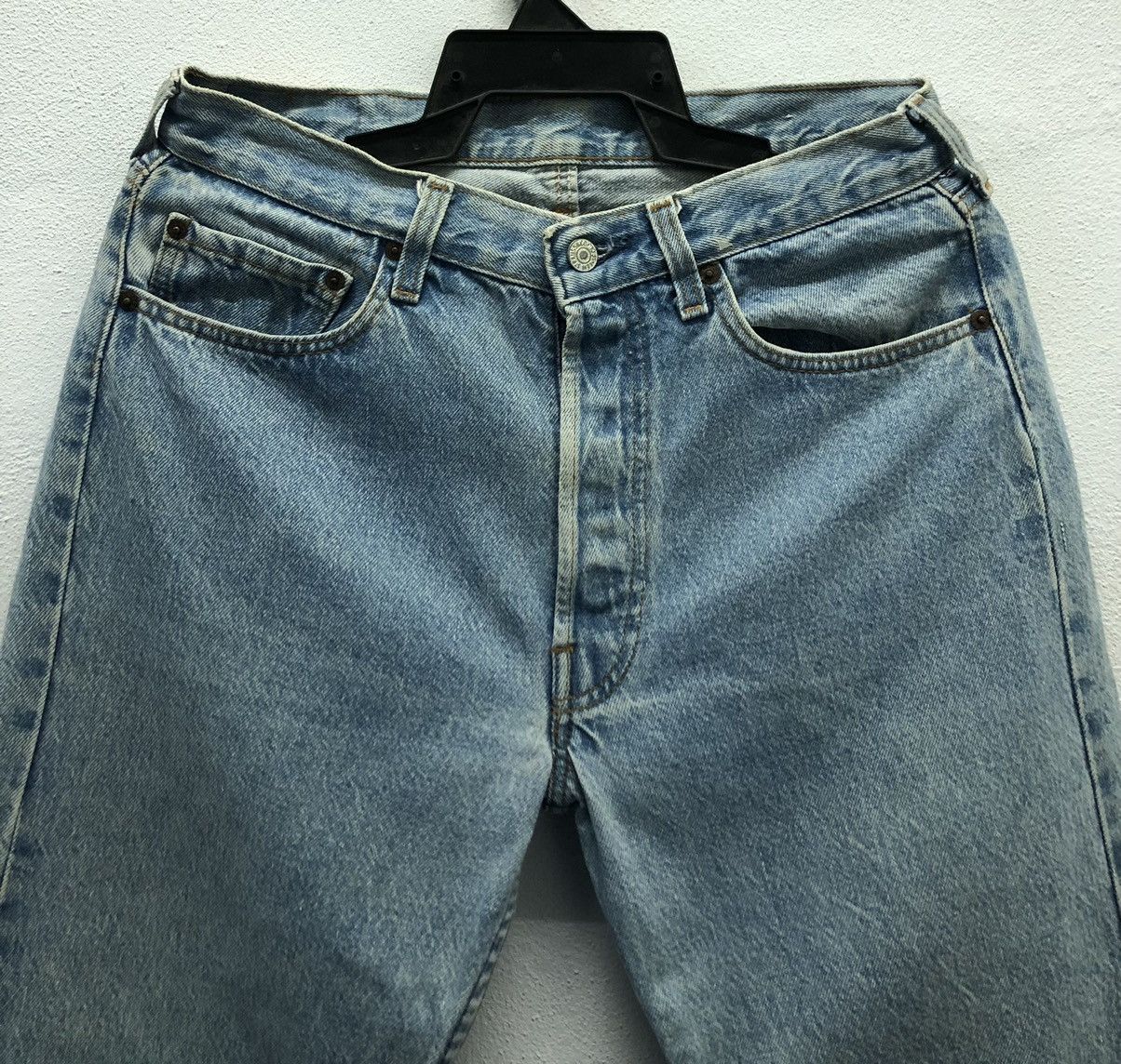 Levi's Vintage Clothing Vintage Levi’s 501 Light Wash Jeans – Made in USA Size US 30 / EU 46 - 3 Thumbnail