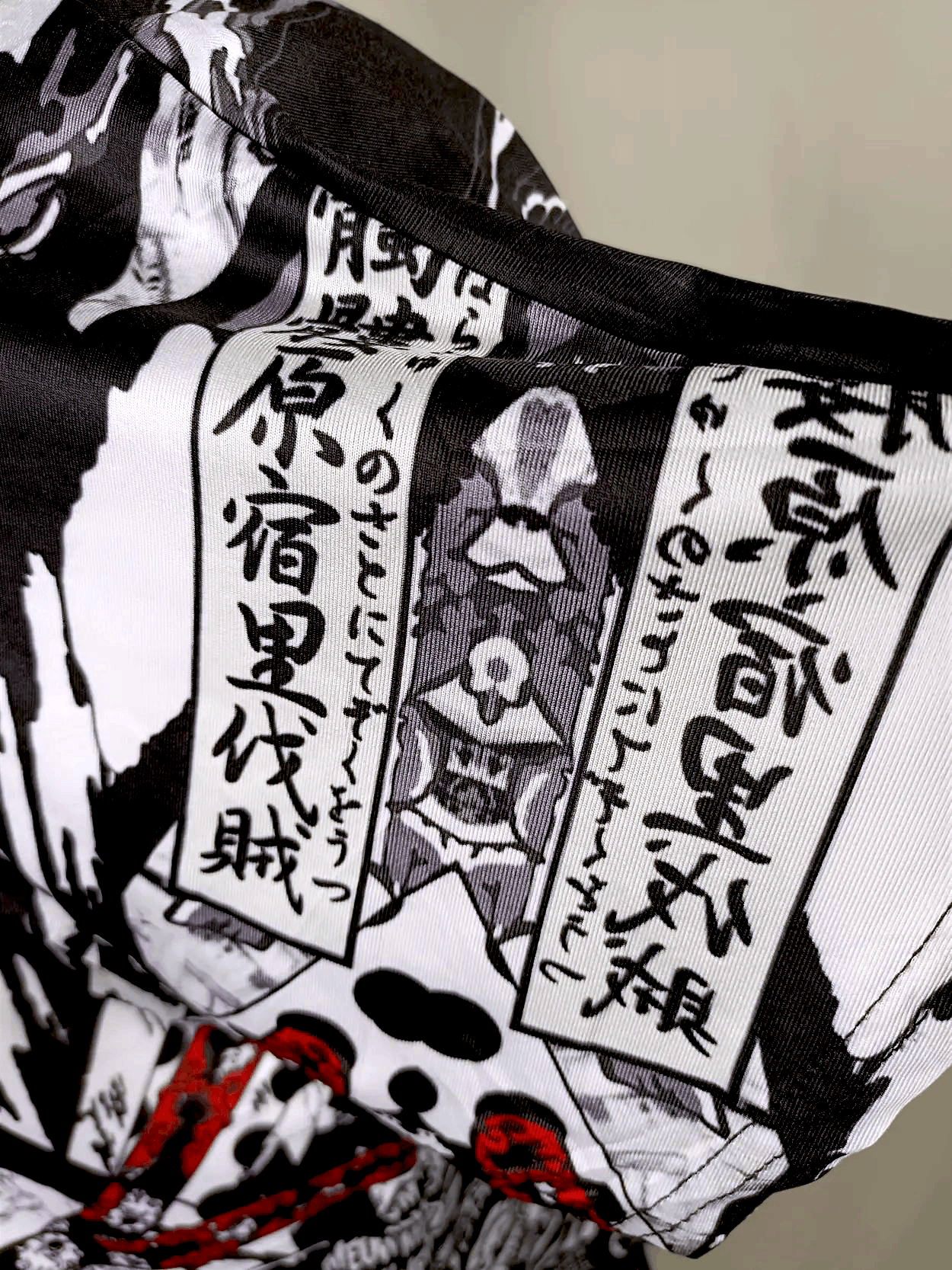 Japanese Brand VINTAGE ACDC RAG Samurai Harajuku Is Not Dead Full print Size US L / EU 52-54 / 3 - 8 Thumbnail