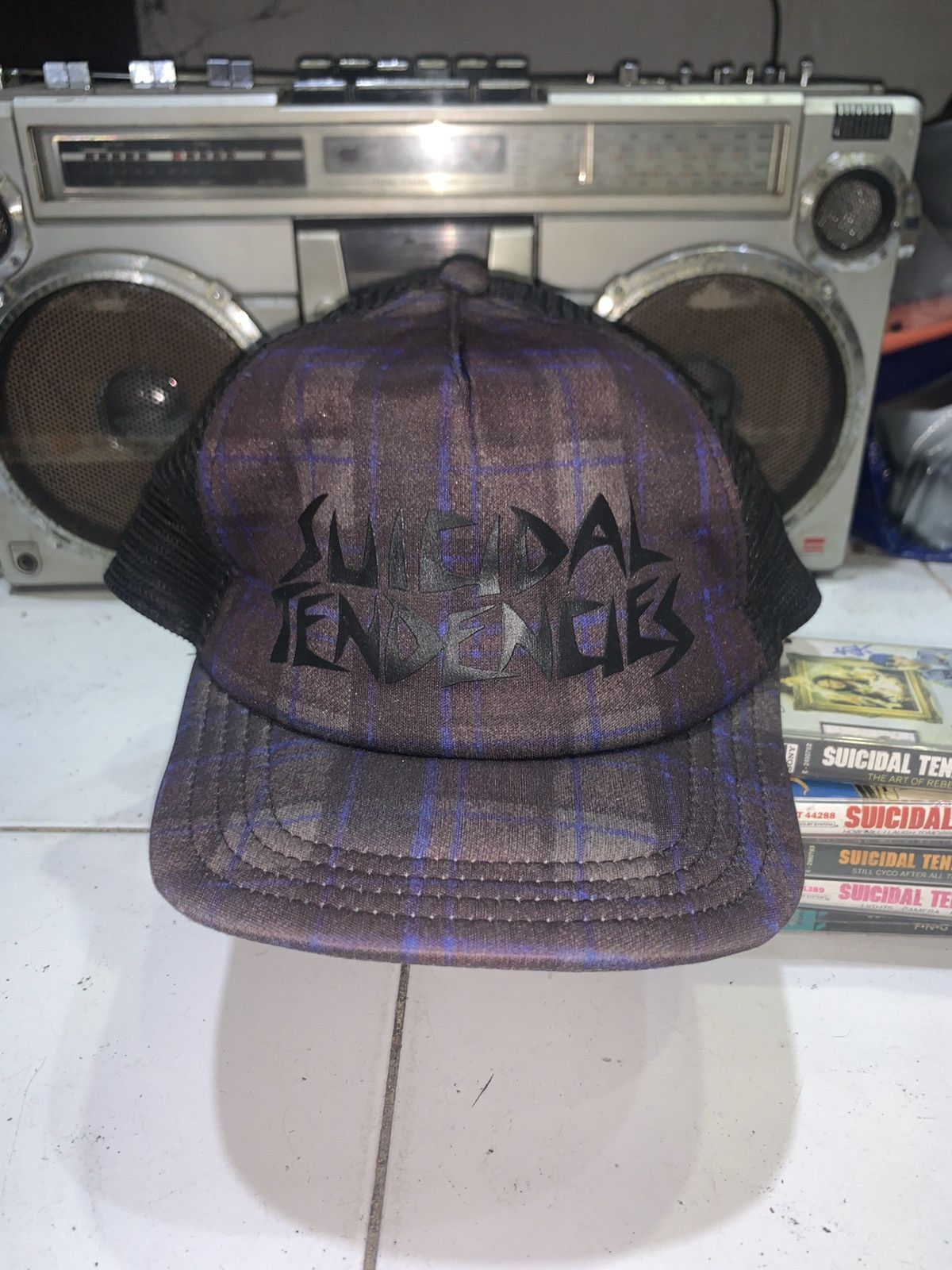 Vans × Vintage Vintage SUICIDAL TENDENCIES X VANS “patern two tone” Trucks Size ONE SIZE - 3 Thumbnail
