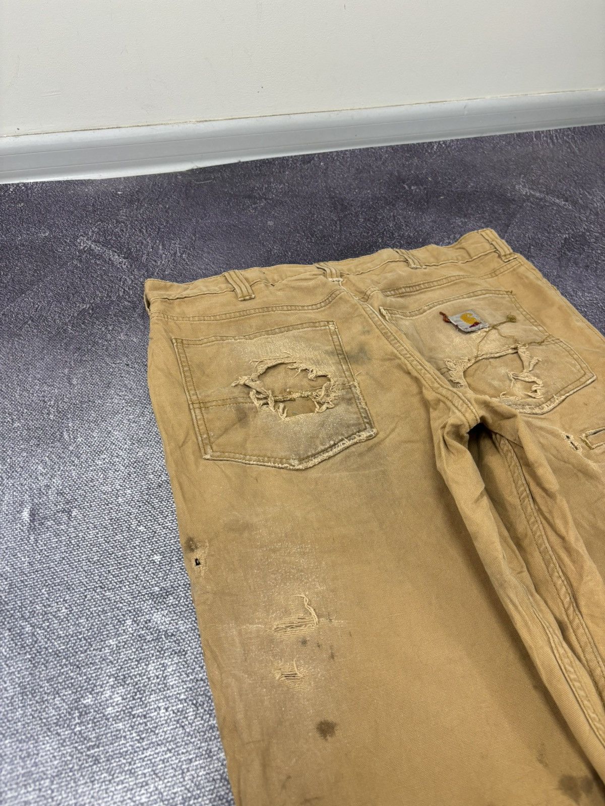 Carhartt Vintage Carhartt USA Rugged Flex Distressed Work Pants Size US 34 / EU 50 - 7 Thumbnail