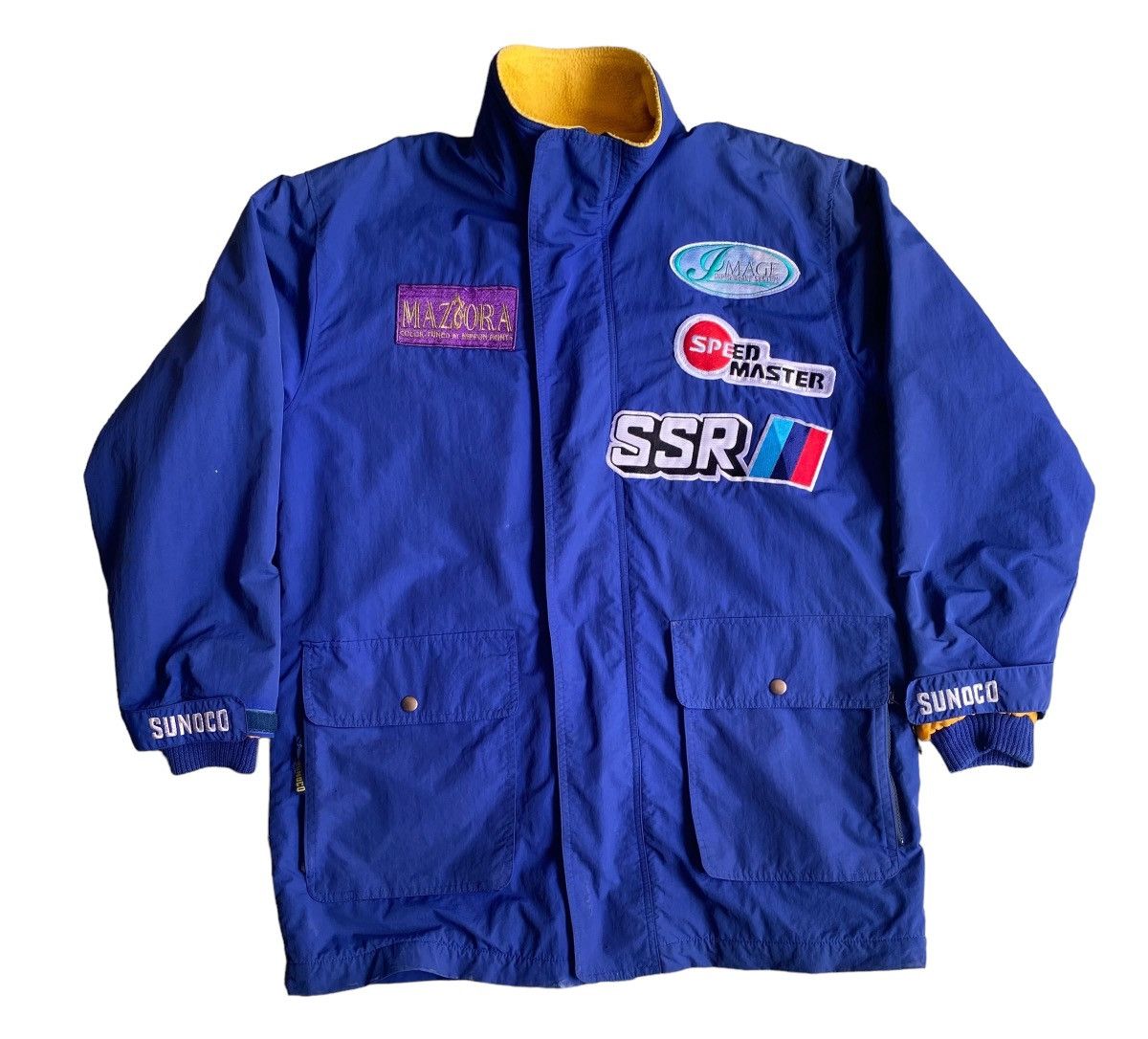 Sports Specialties Vintage SUNOCO Racing Jacket (L) Size US L / EU 52-54 / 3 - 8 Thumbnail