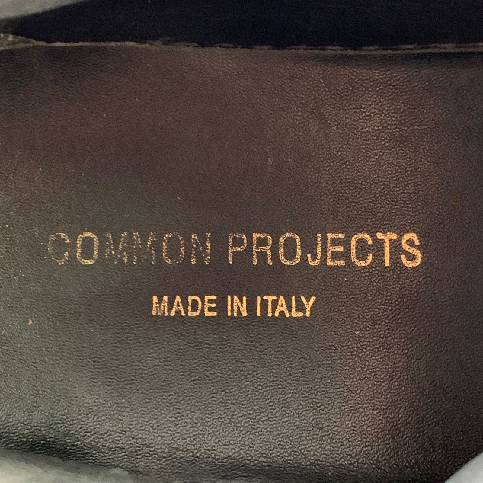 Common Projects COMMON PROJECTS Size 8 Black Leather Low Top Sneakers Size US 8 / EU 41 - 7 Thumbnail