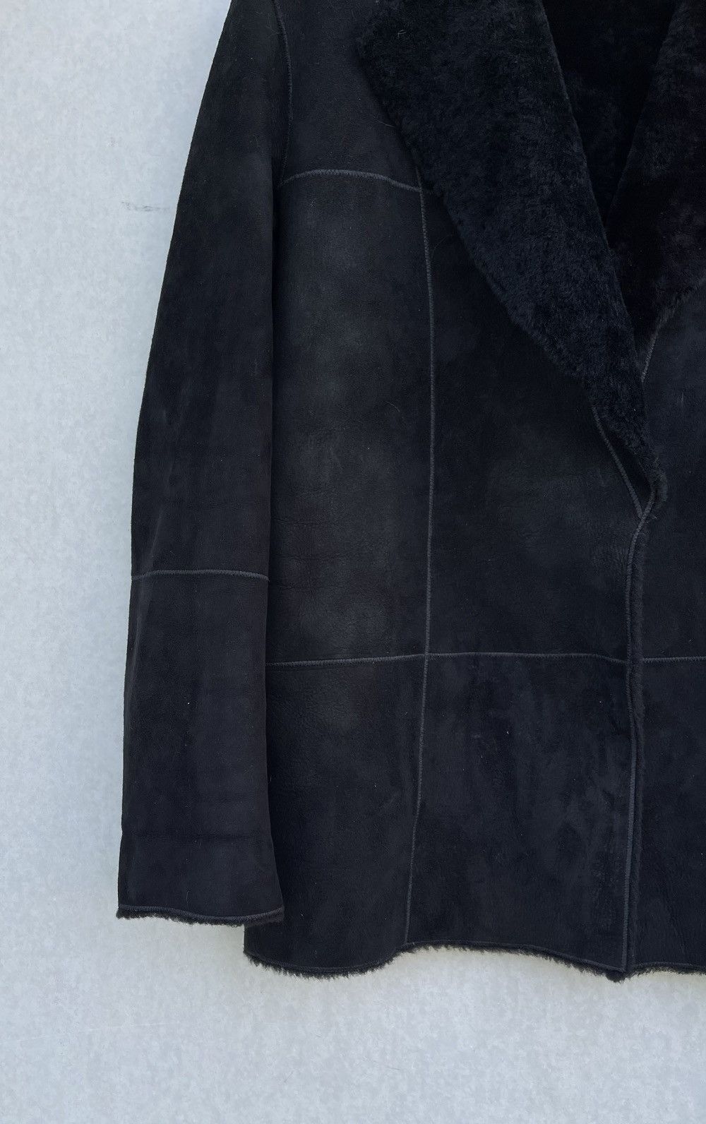 Loewe 🔥RARE🔥 LOEWE LAMBSKIN SHERLING LEATHER JACKET Size US S / EU 44-46 / 1 - 12 Thumbnail