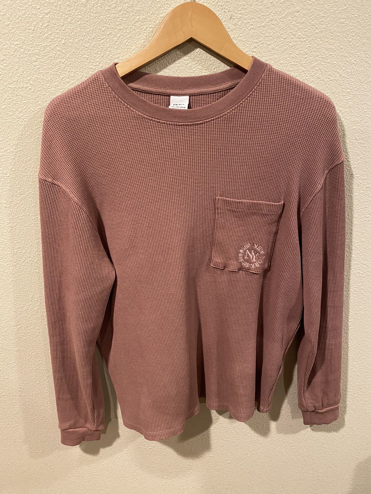 Zara WAFFLE WEAVE SWEATSHIRT Size US L / EU 52-54 / 3 - 1 Thumbnail