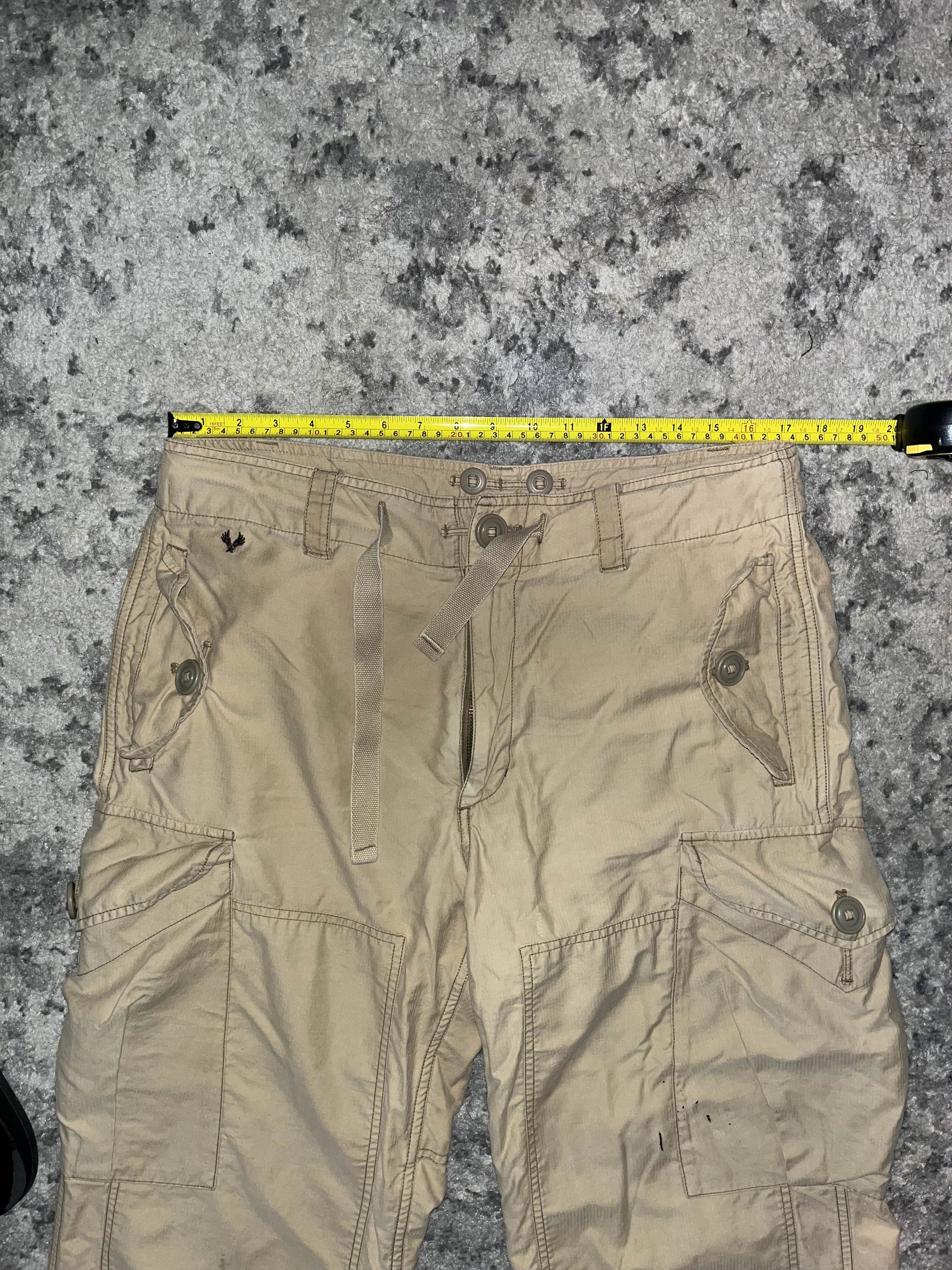 American Eagle Outfitters Y2K American Eagly Baggy Tan Cargo Pants Size US 33 - 4 Thumbnail